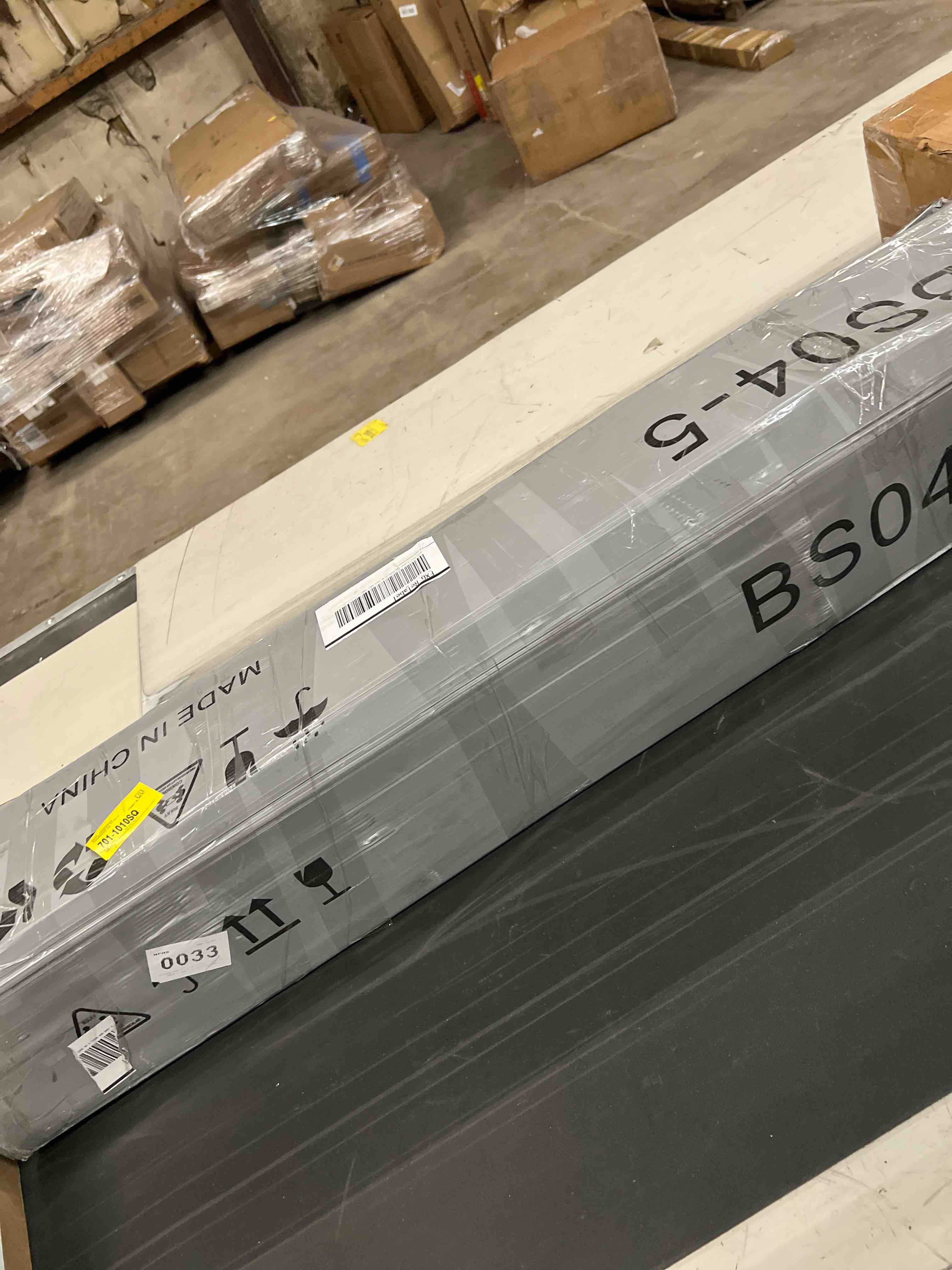 Condition photo showing As Is for 5 Inch Low Profile Box Spring Only with Fabric Cover Mattress Foundation Easy Assembly