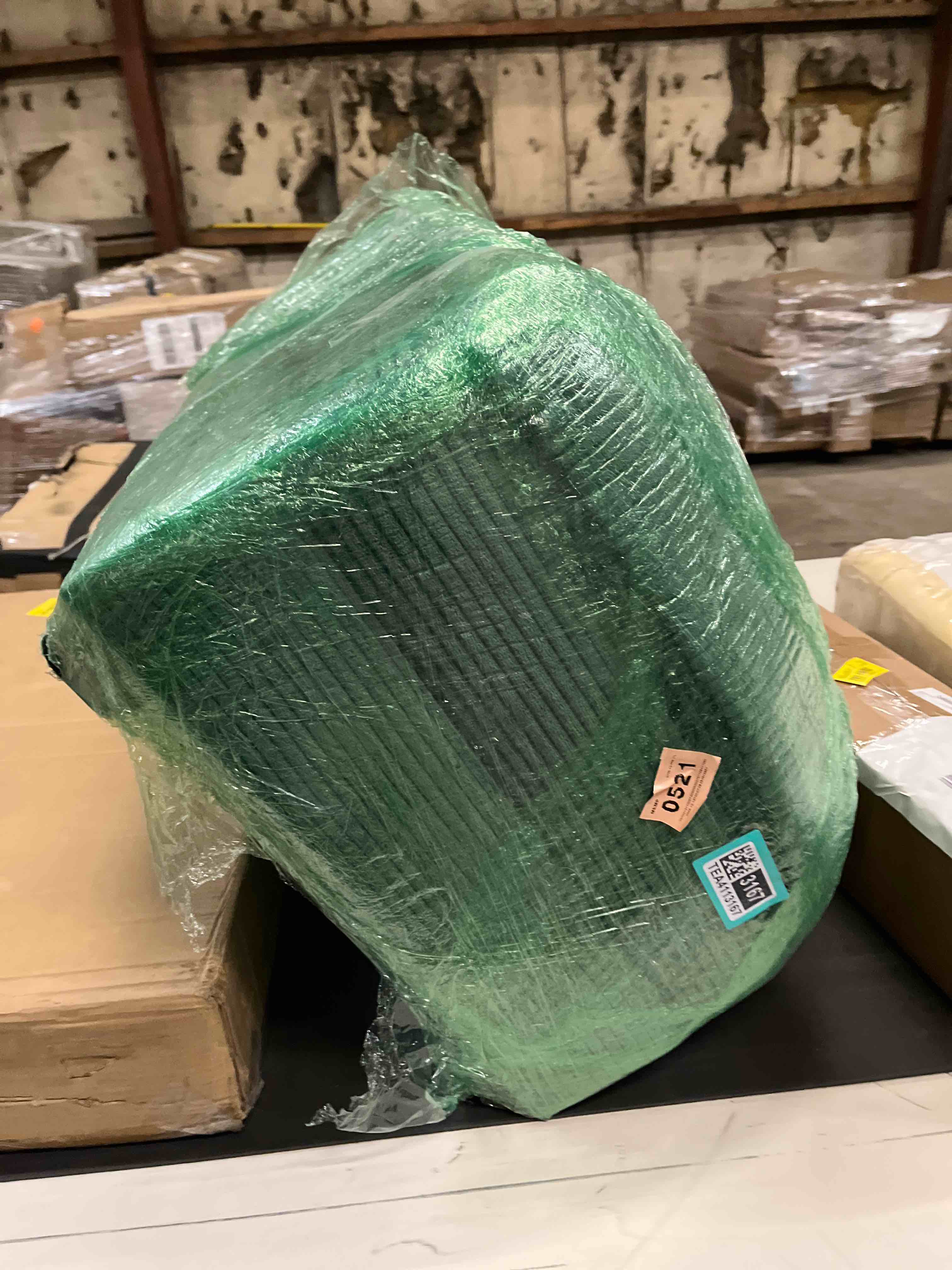 Condition photo showing As Is for Redenius 6-Piece 148'' Upholstered Corduroy U-Shape Sectional