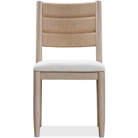 shay woven side chair