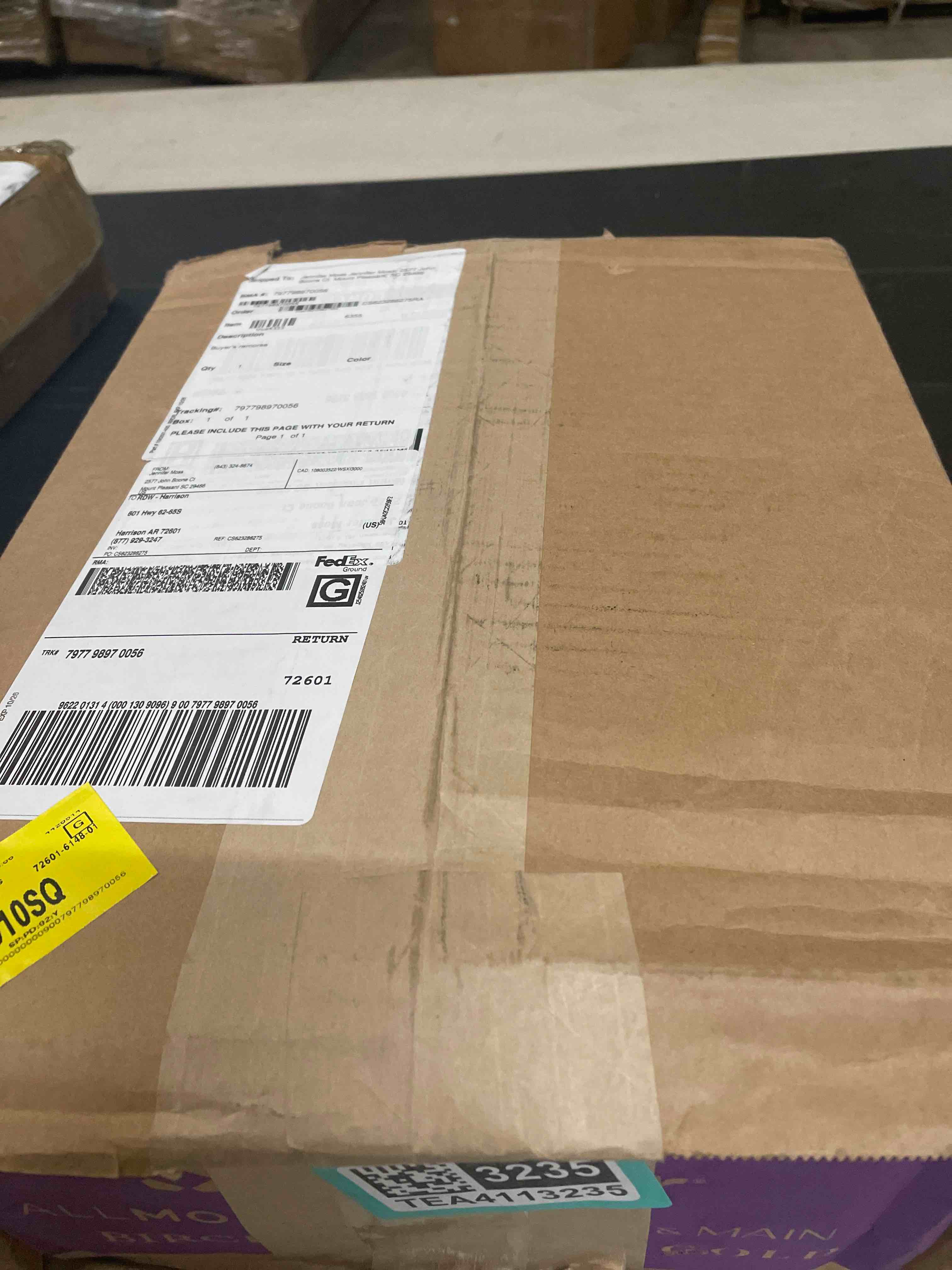 Condition photo showing As Is for Noble Holiday Balsam & Cedar Candle