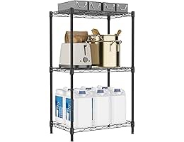 scarlett bookcase with 3 drawers, tall book case shelf with 3-tier open book shelfs, large wood bookcases farmhouse bookshelves for living room bedroom home office kitchen