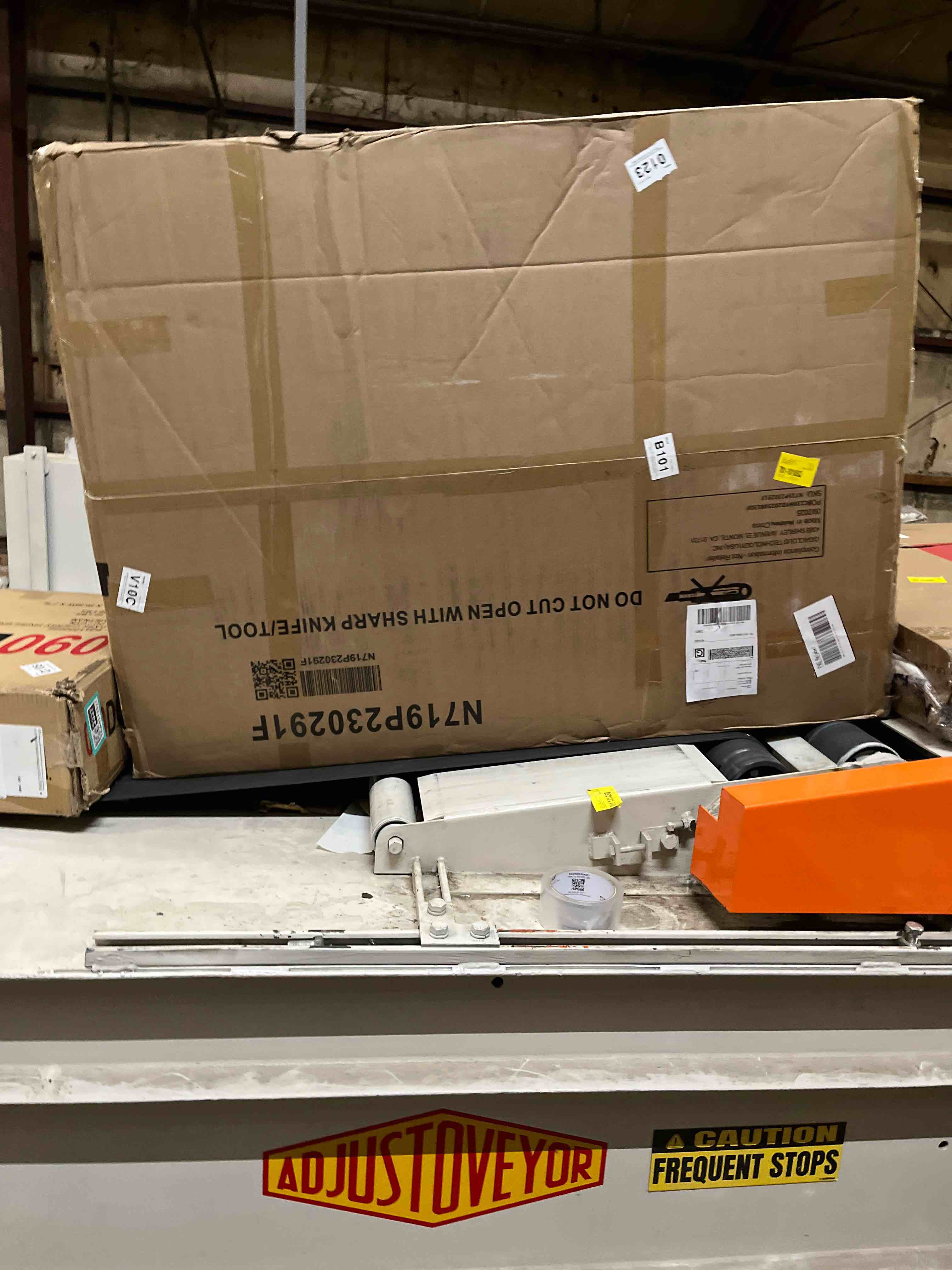 Condition photo showing As Is for Loveseat Sofa Pull-Out Sofa Bed Tufted Sleeper Sofa With An Adjustable Backrest, Three USB Ports And Two Lumbar Pillows For Living Room