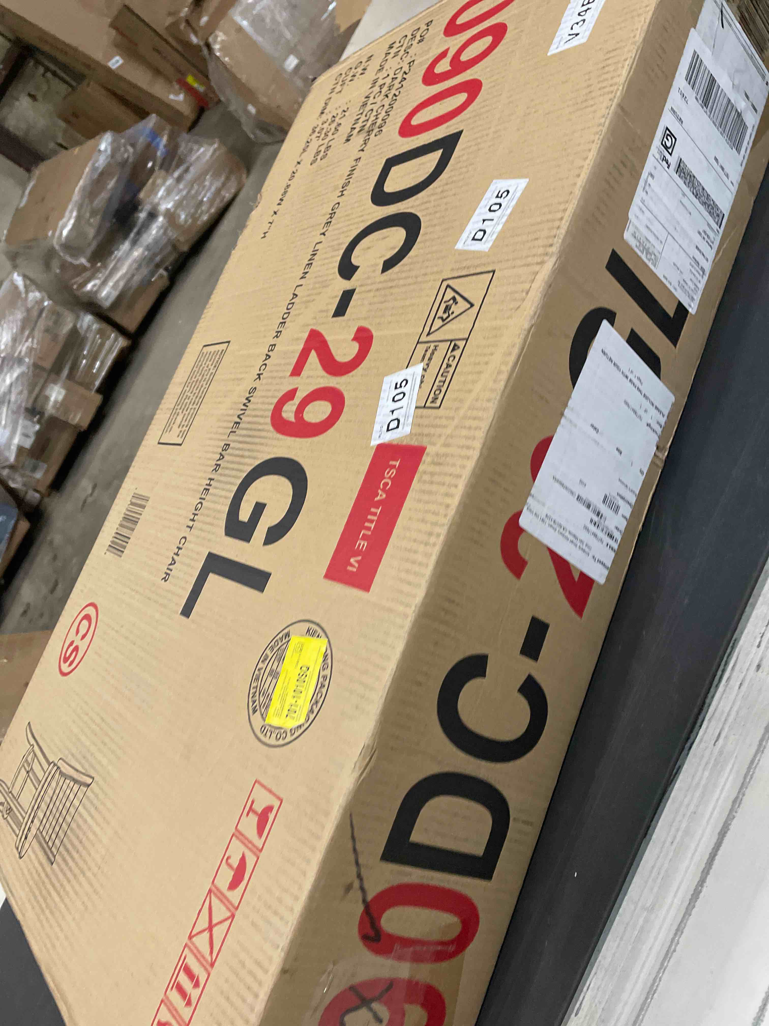 Condition photo showing As Is for Adelynn Swivel Bar \u0026 Counter Stool