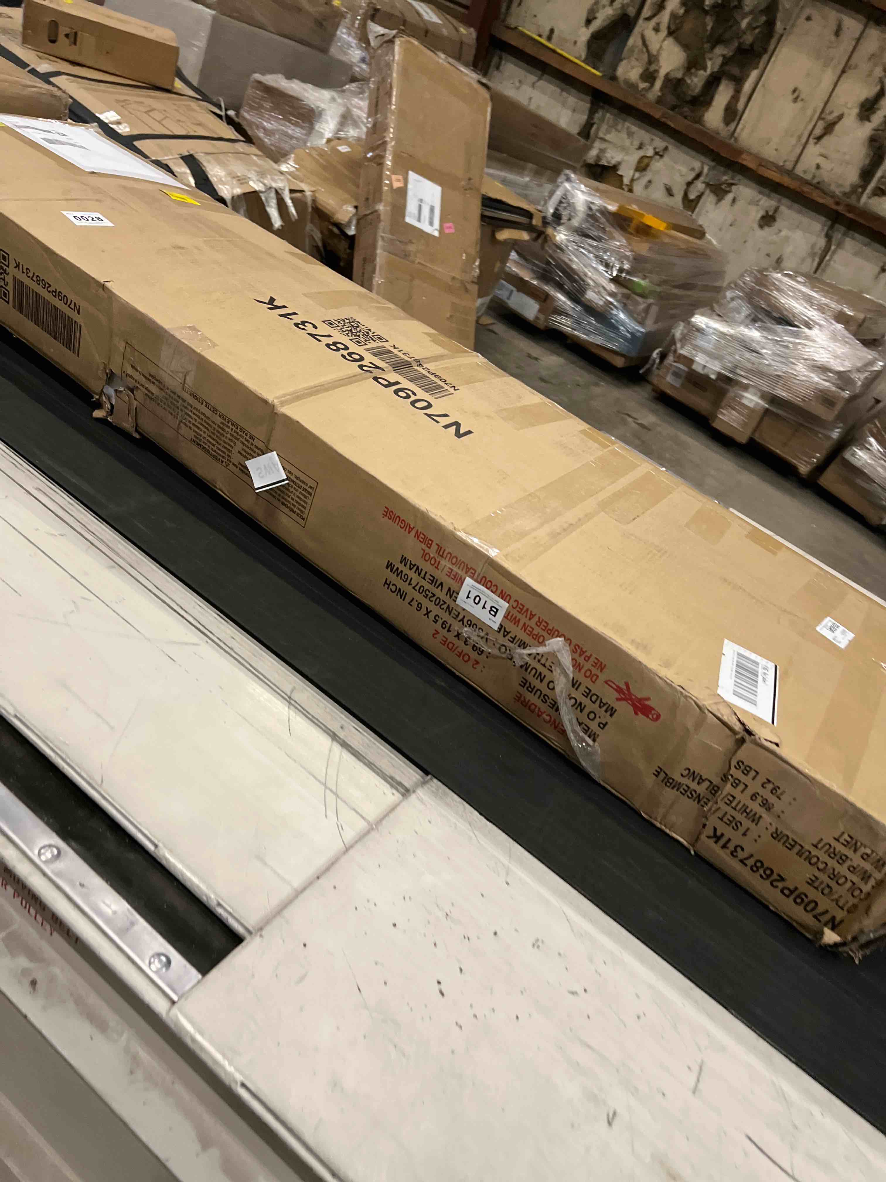 Condition photo showing As Is for Loft Bed With Storage Staircase