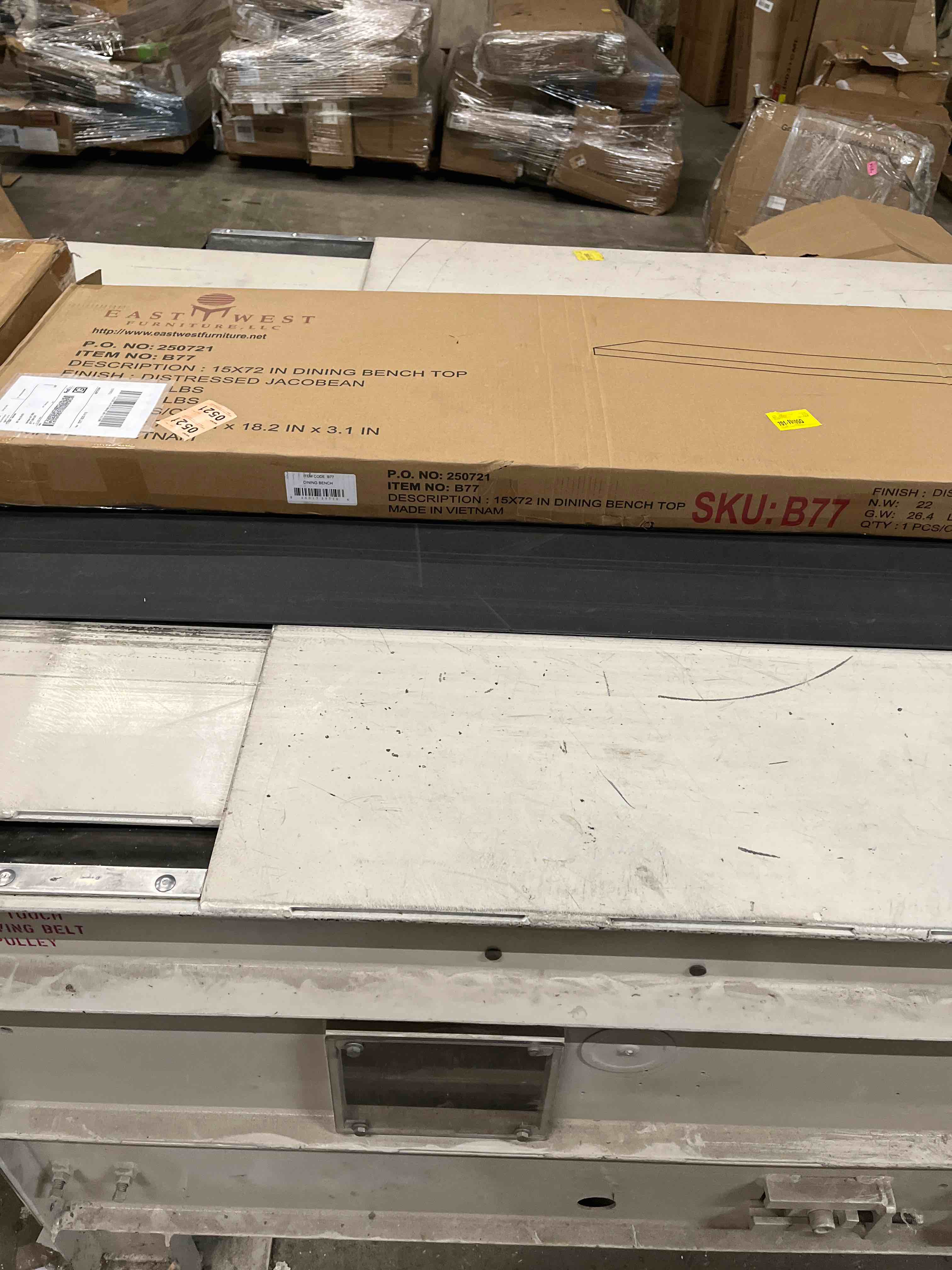 Condition photo showing As Is for Salal Bench