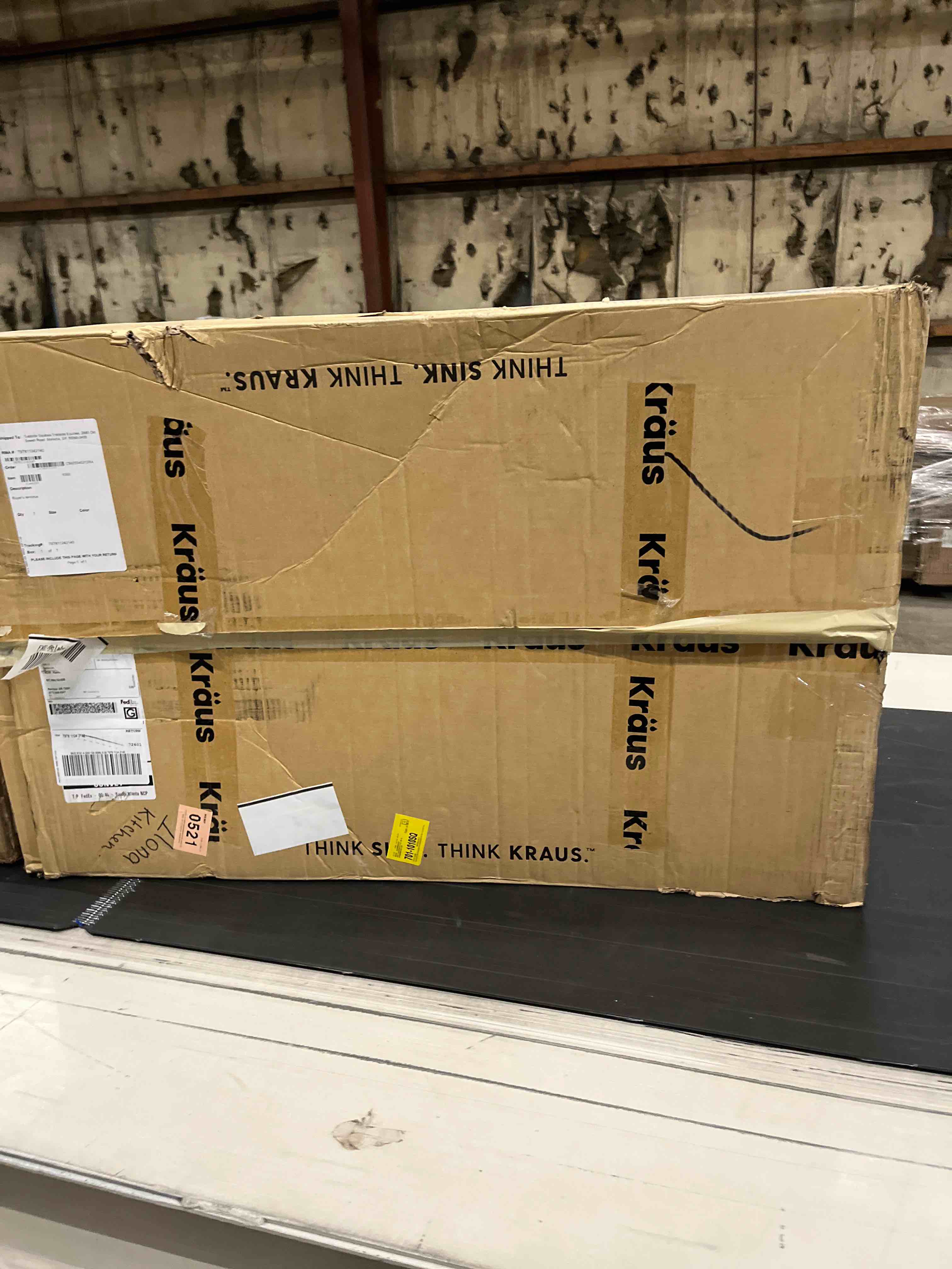 Condition photo showing As Is for KRAUS Standart PROâ„¢ Undermount 16 Gauge Stainless Steel Kitchen Sink