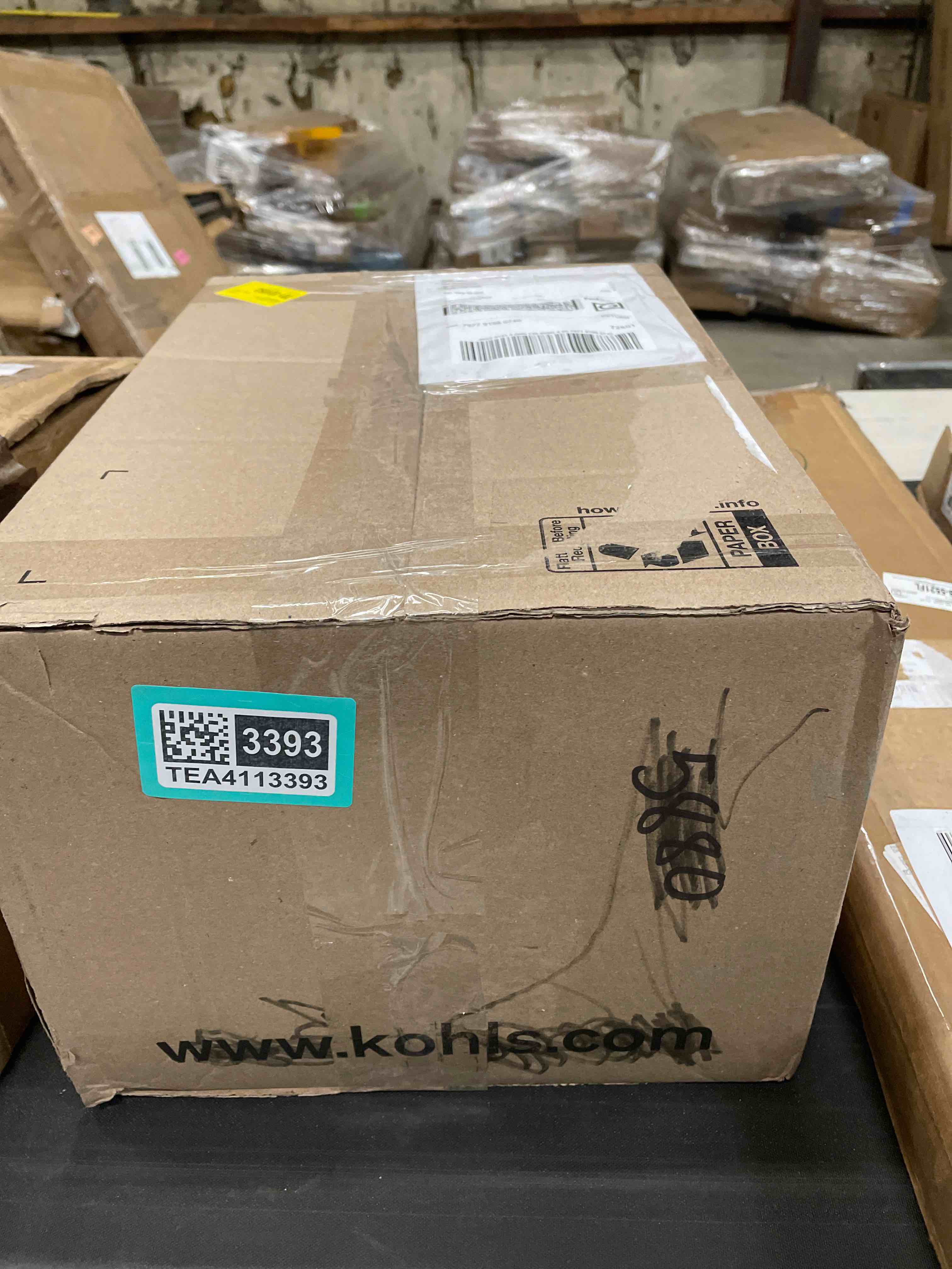 Condition photo showing As Is for Christmas Boho Area Rug Washable Non-slip Snowflake Floor Carpet