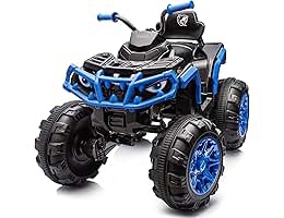 24V Kids Big ATV Quad - 2-Seater 4WD, 800W Powerful Motor, Parent Remote Control, for Ages 3-8