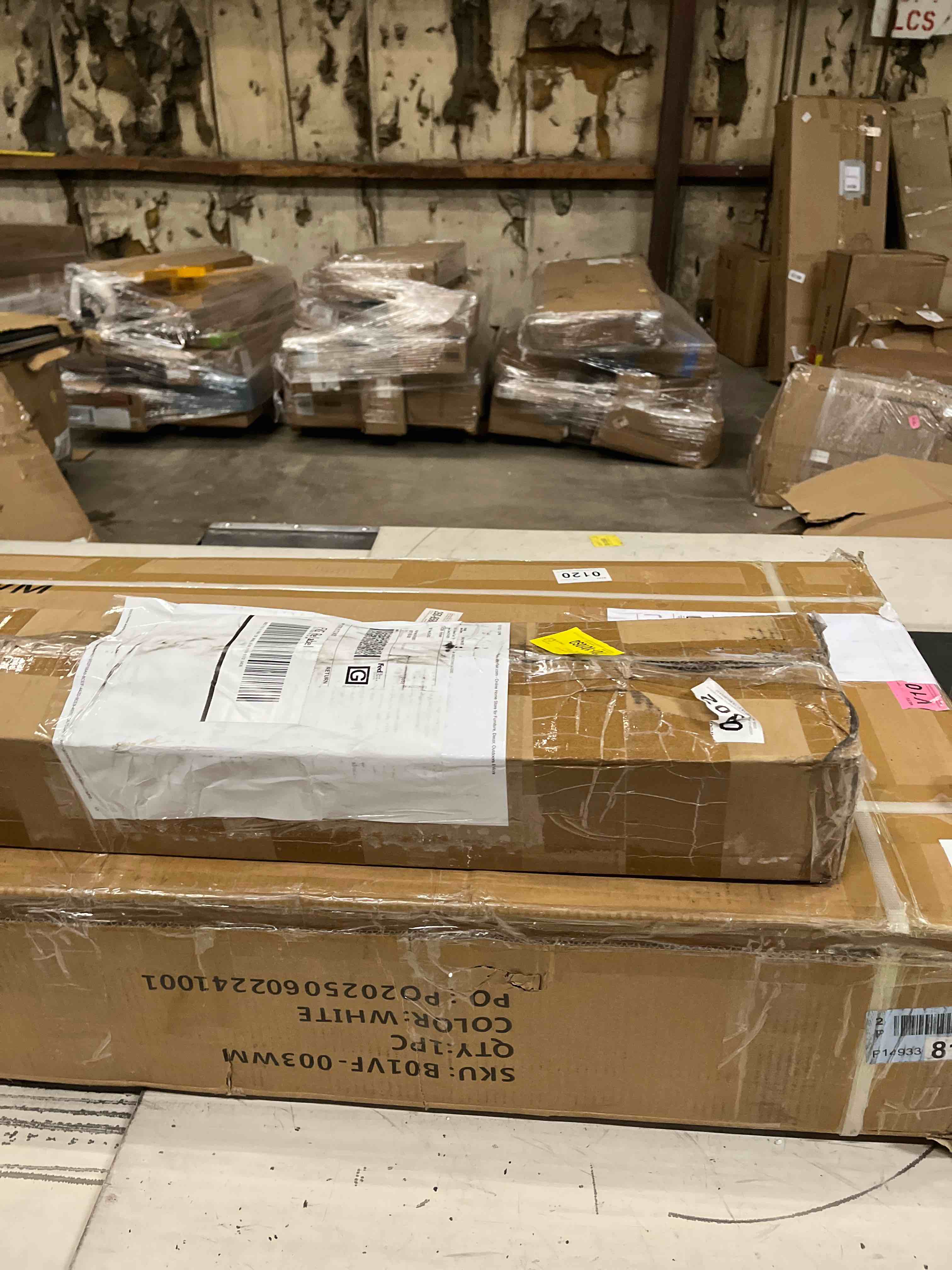 Condition photo showing As Is for 36" Stair Post 30Â°-drilled Cable Railing Post