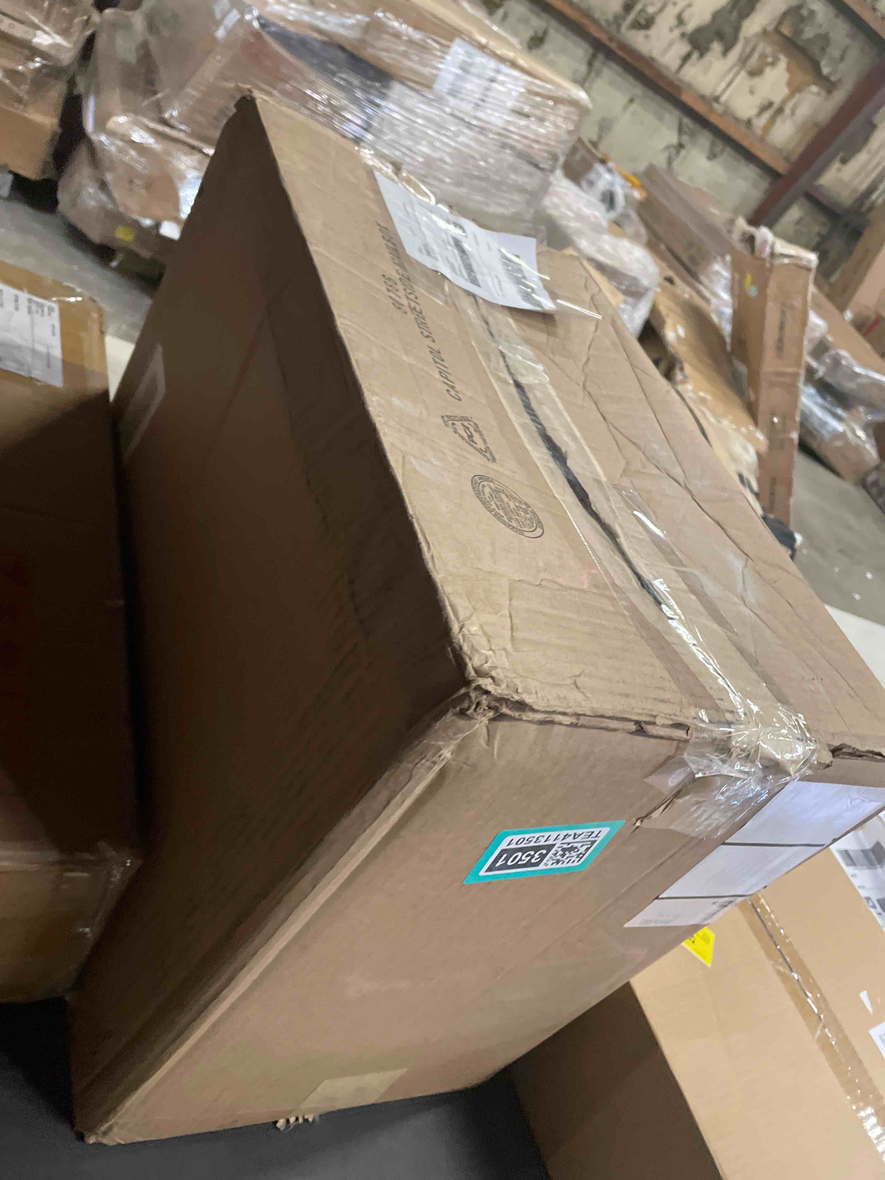 Condition photo showing As Is for Superior Post Mounted Mailbox