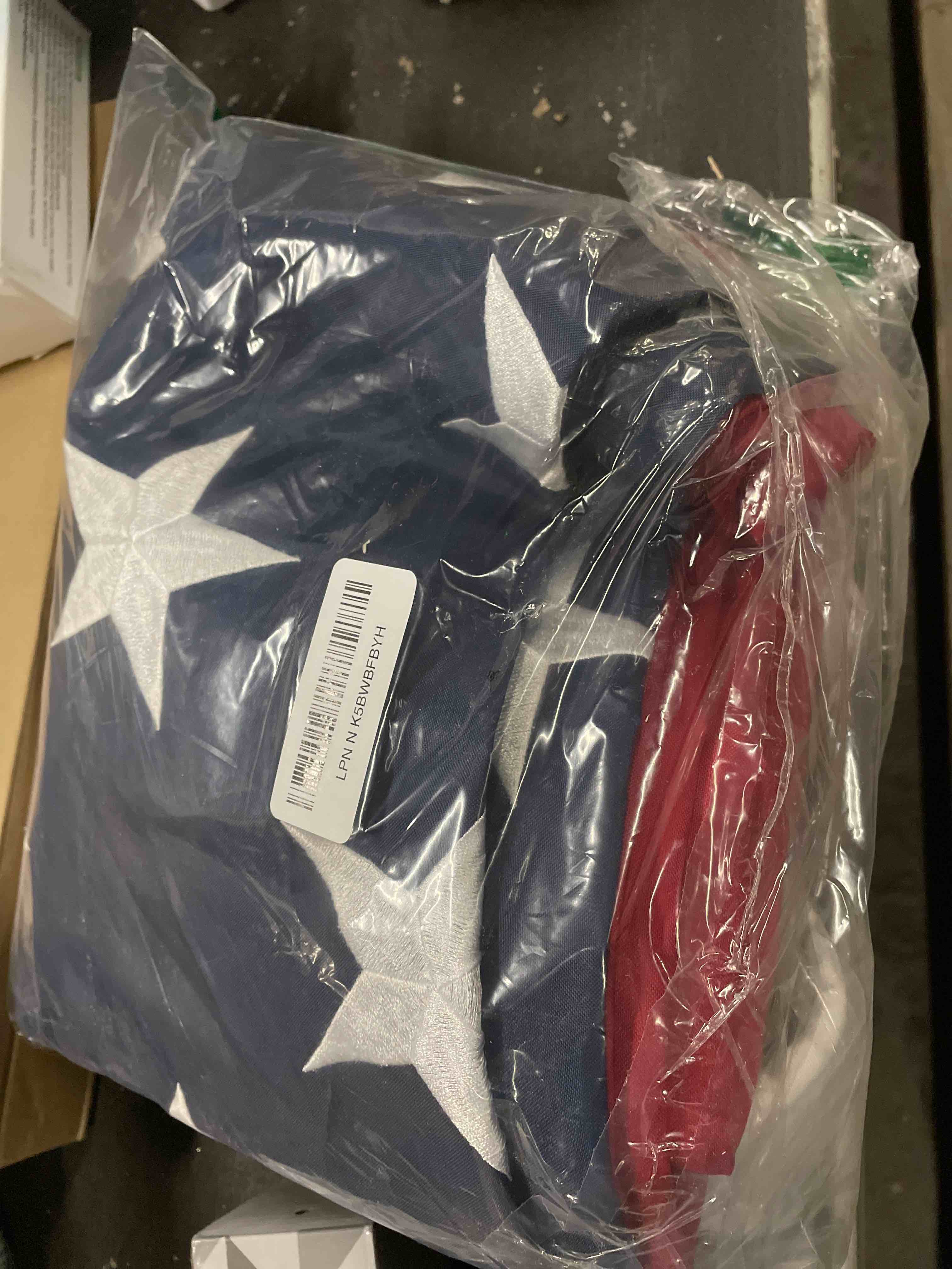 Condition photo showing Good Condition for TOPFLAGS 8x12 American Flag Large US Flags Heavy Duty Embroidered Stars, Sewn Stripes, 3 Brass Grommets USA Flag for Outside Wall 8x12ft American Flag
