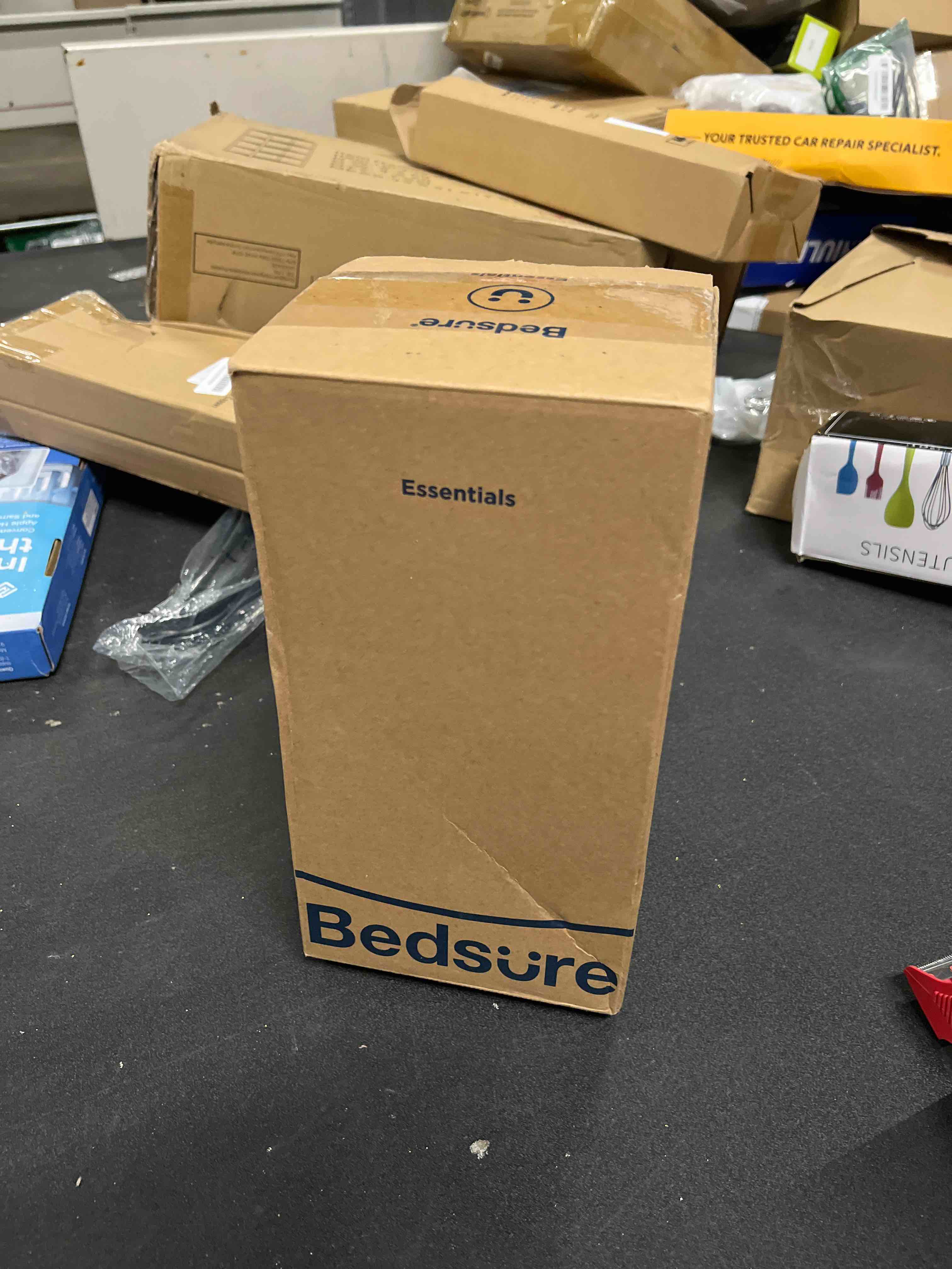 Condition photo showing As Is for Bedsure GentleSoft Fleece Blanket Twin Size Grey - 300GSM Lightweight Plush Fuzzy Cozy Soft Warm Blanket for Bed, Sofa, Couch, Travel, Camping, 60x80 inches Grey Twin (60" x 80")