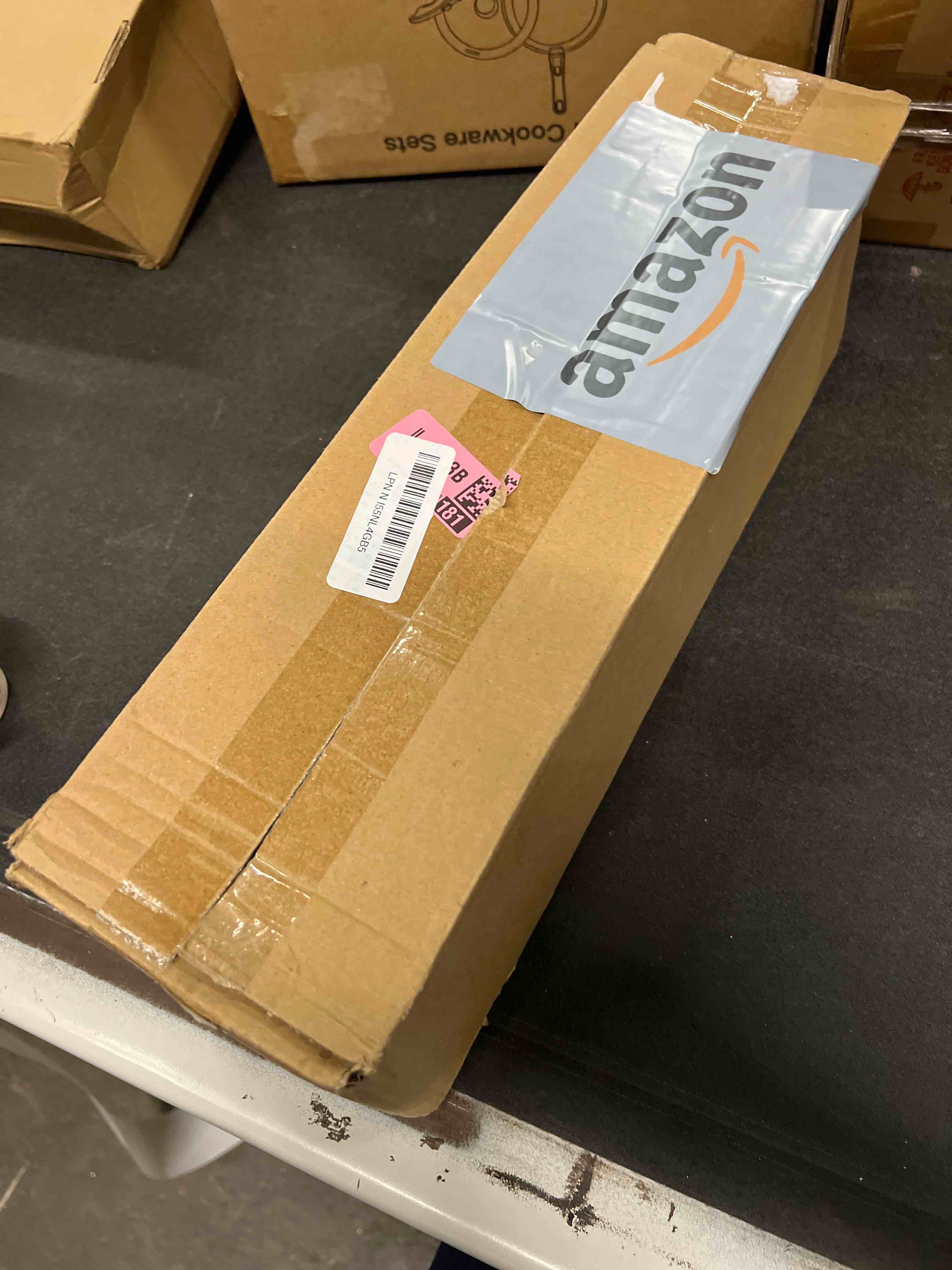 Condition photo showing As Is for Christmas Tree with Lights,3ft Artificial Xmas Tree for Home, Office, Indoor and Outdoor Holiday Decoration,Golden Star Topper & Easy Assembly, Green