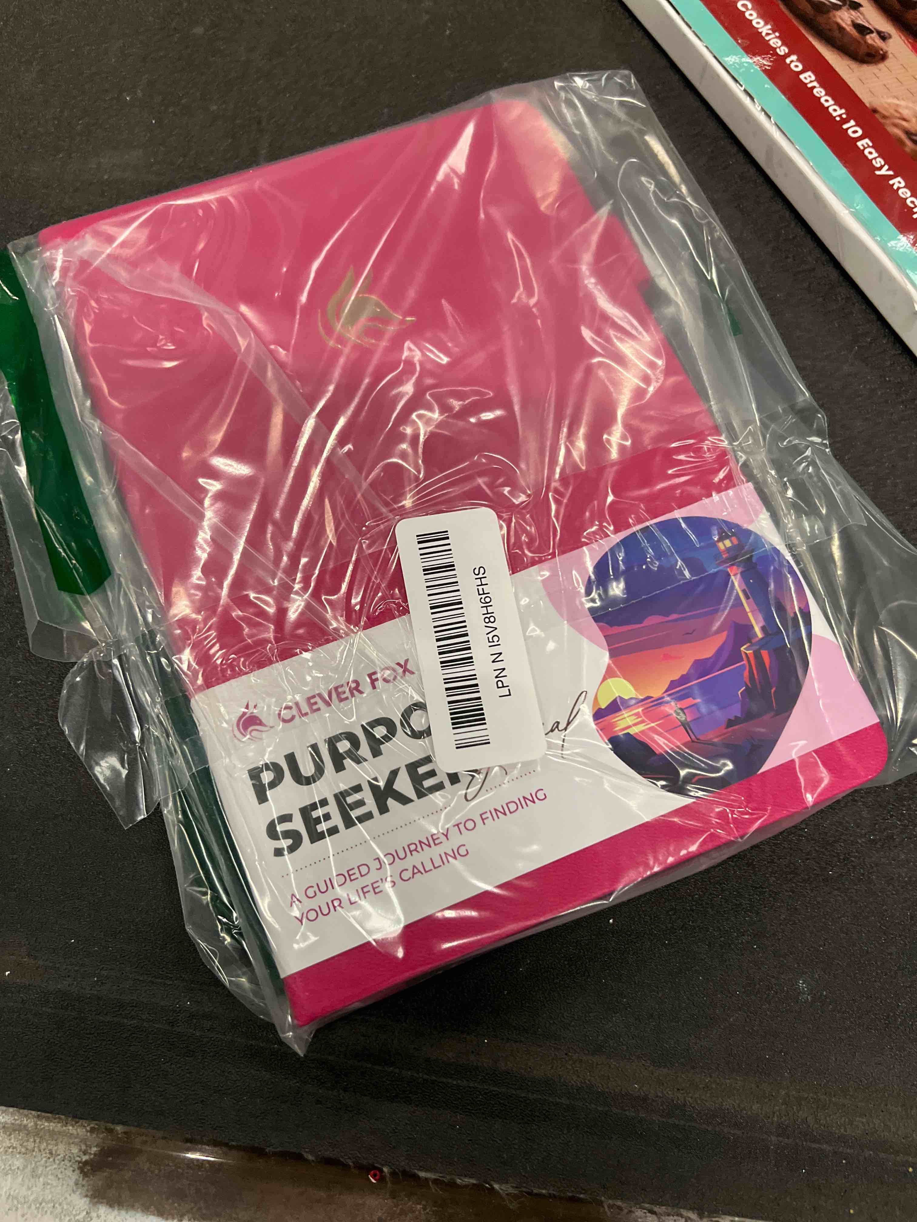 Condition photo showing As Is for Clever Fox Purpose Seeker Journal – Guided Manifestation & Life Reflection Planner for Daily Self-Exploration, Goal-Setting & Gratitude (Fuchsia) A5 (5.8? x 8.3?) Fuchsia