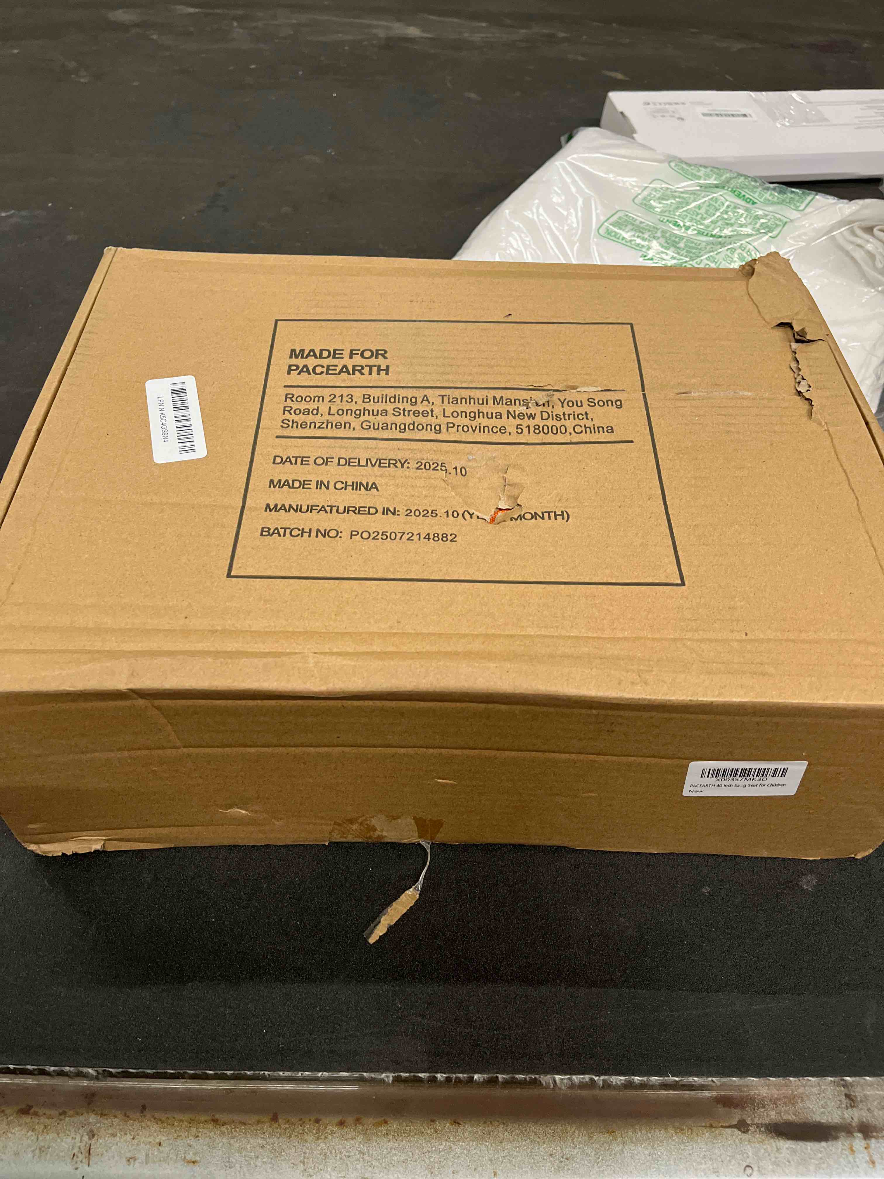 Condition photo showing Good Condition for PACEARTH 40 Inch Saucer Tree Swing Flying 900lb Weight Capacity 2 Added Hanging Straps Adjustable Multi-Strand Ropes Colorful Safe and Durable Swing Seat for Children Multicolored