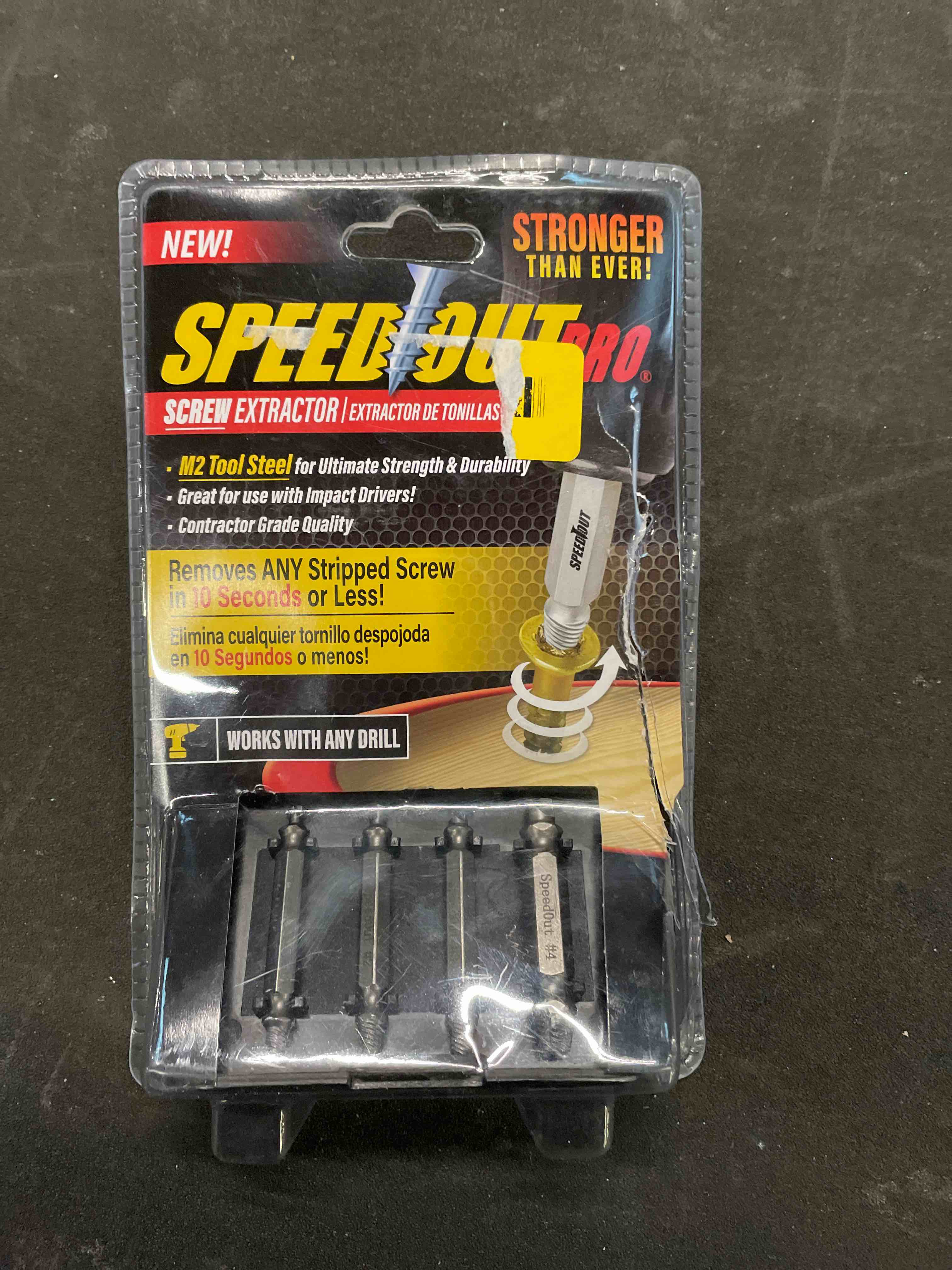 Condition photo showing Good Condition for speedout speedpro1 damaged screw extractor