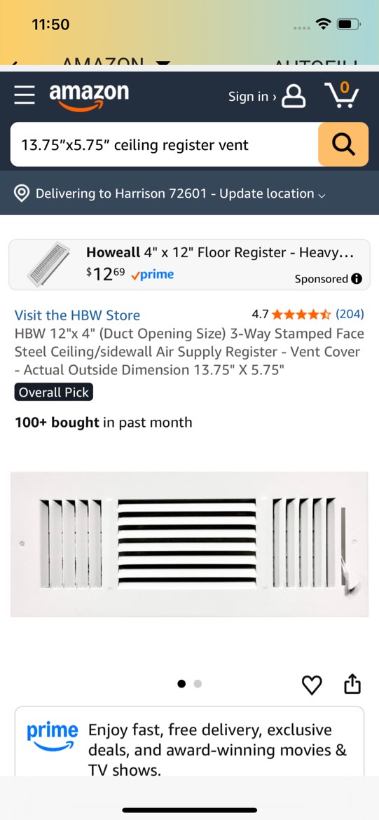floor vent