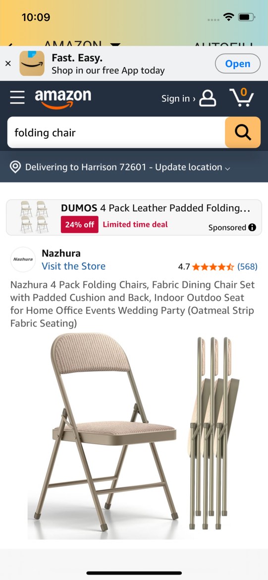 folding chair