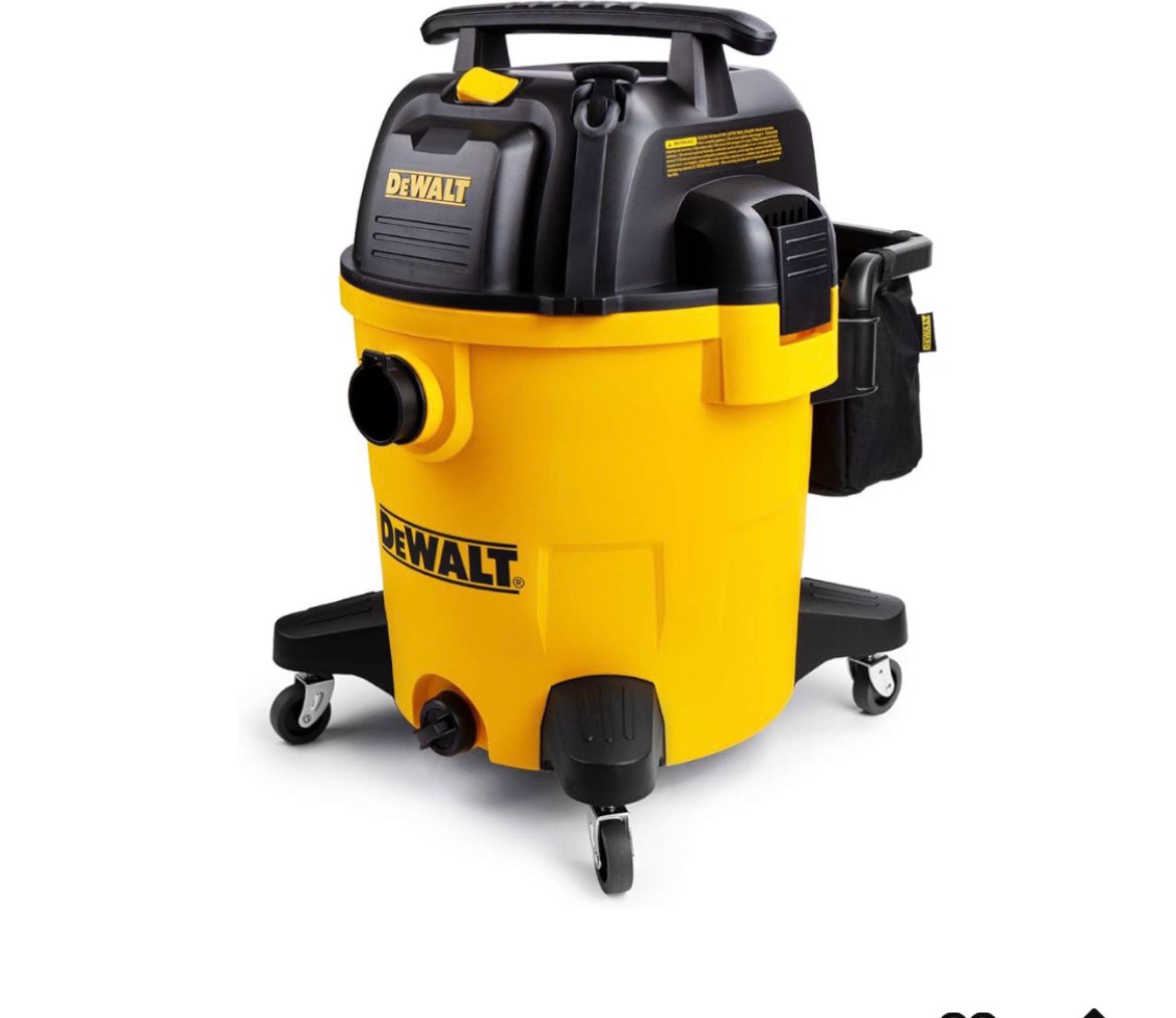 dewalt portable wet/dry vacuum 12 gallon