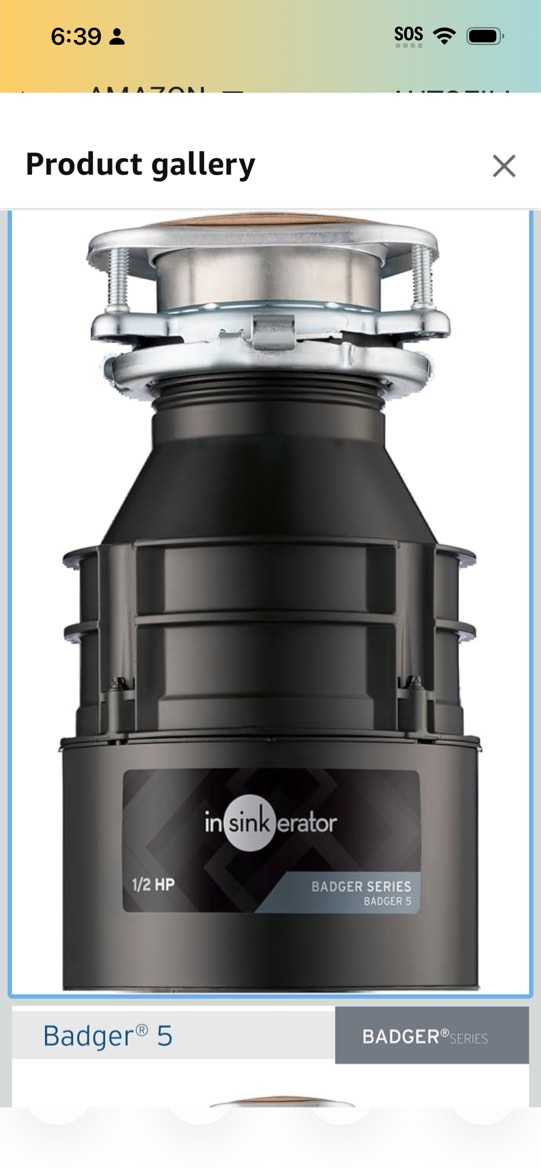 insinkerator badger series induction motor