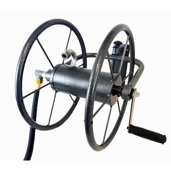 project source 125ft capacity swivel wall mount hose reel