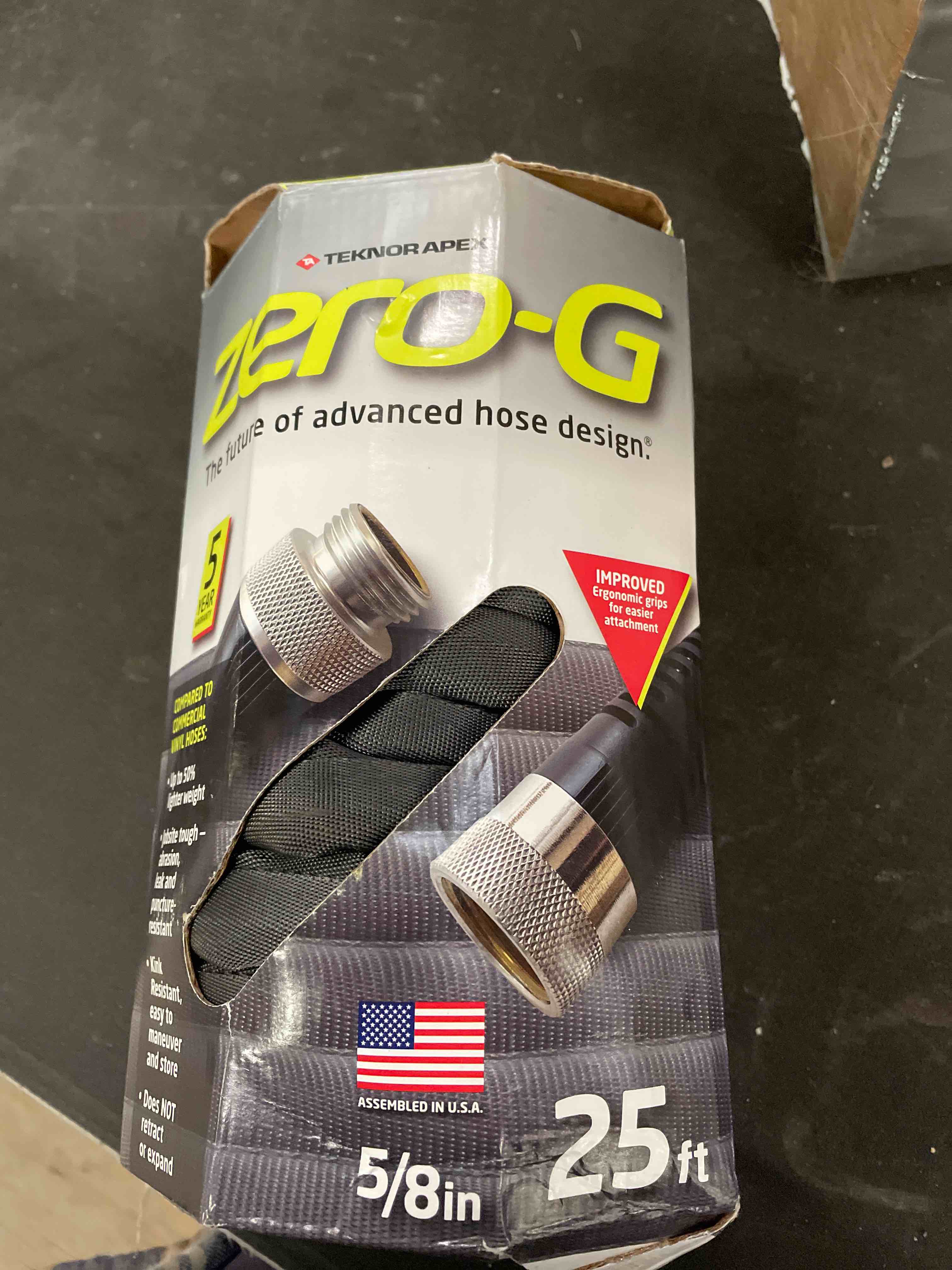 Condition photo showing Good Condition for teknor apex zero-g 5/8 in. dia. x 25 ft. l garden hose