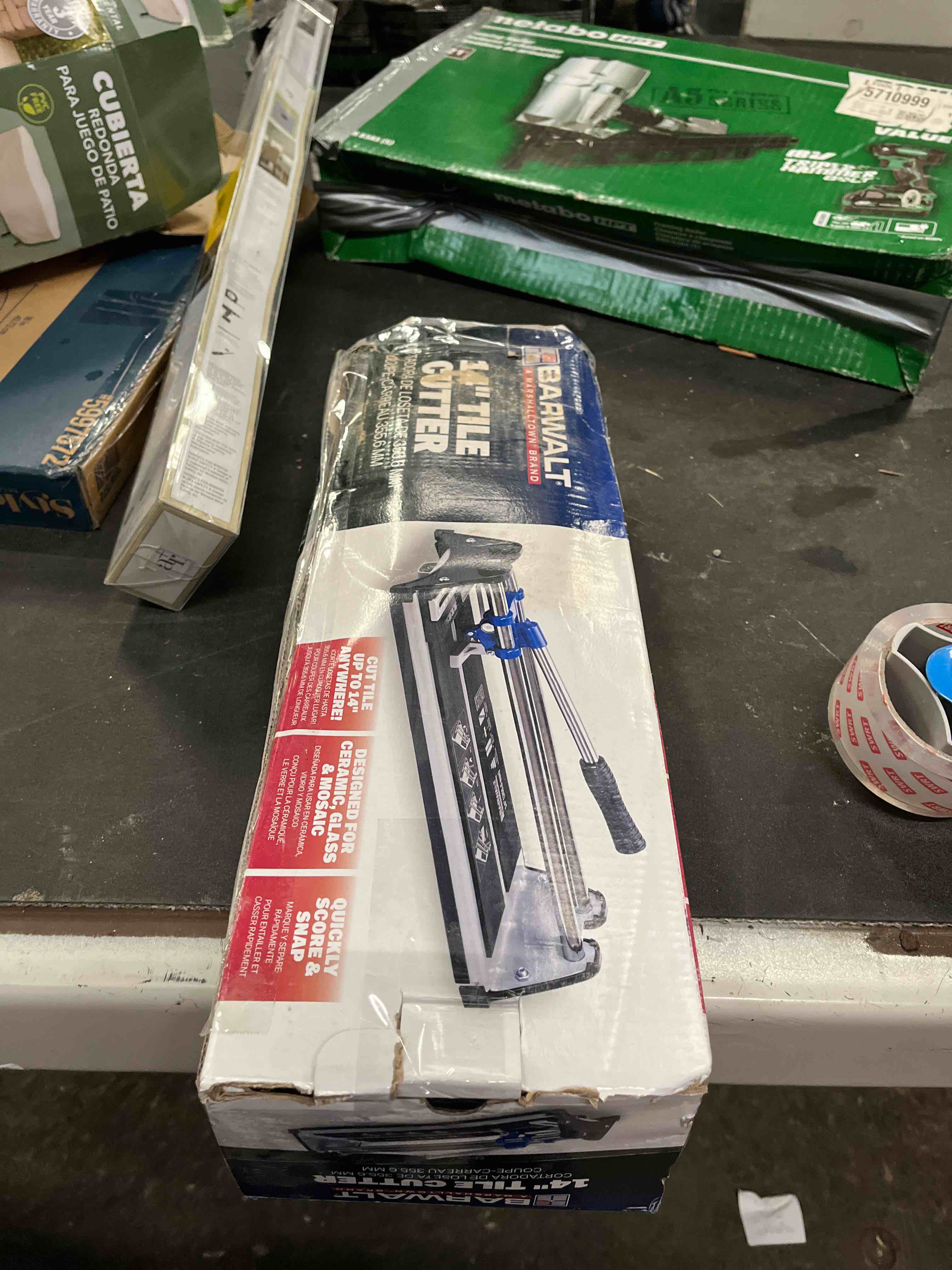 Condition photo showing Good Condition for barwalt 14” tile cutter