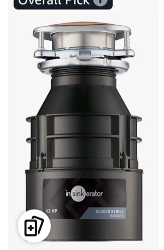 insinkerator badger series induction motor
