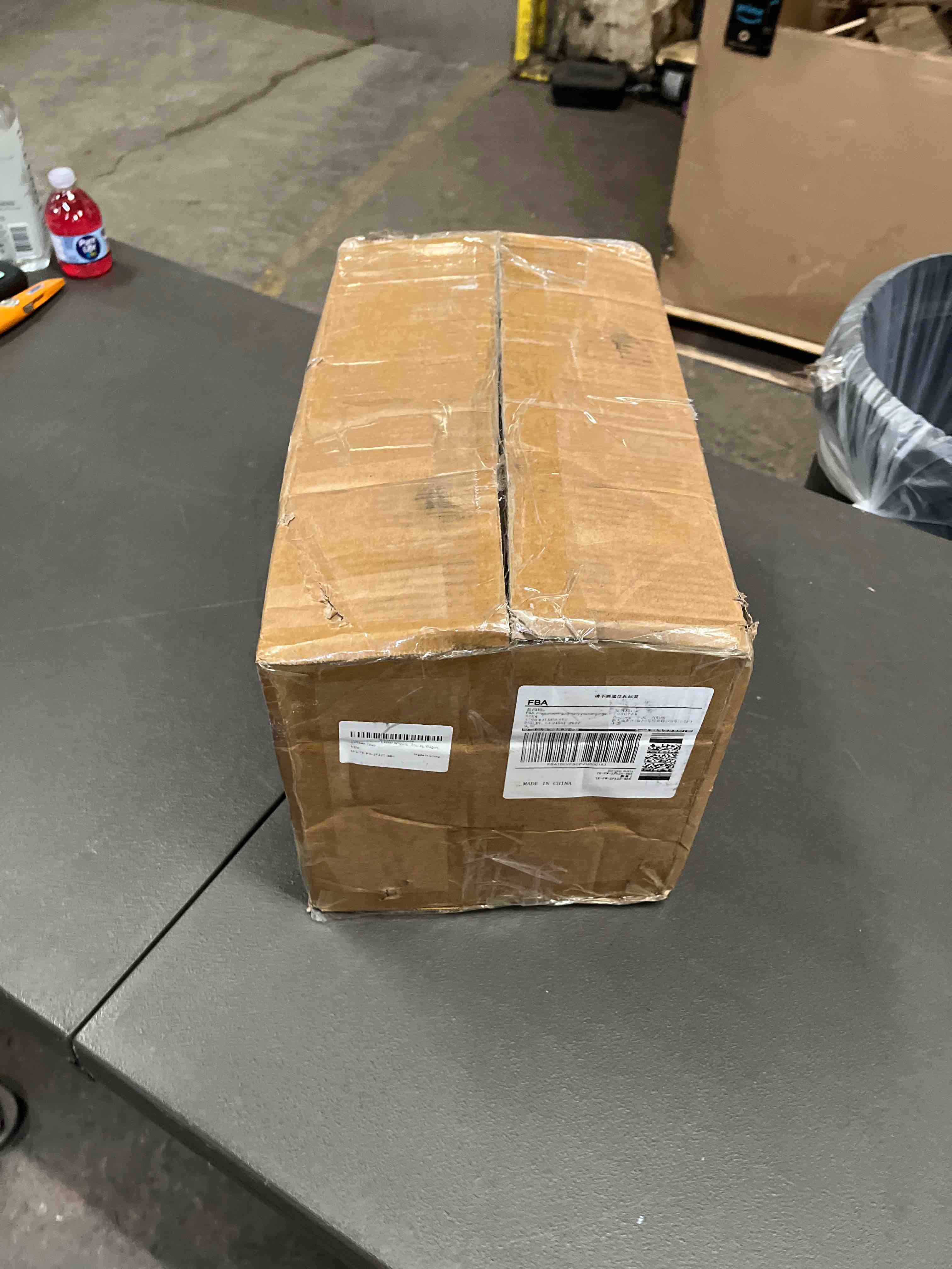 Condition photo showing Good Condition for 8inch caster wheels set of 4 (2 brake & 2 fixed), 2200lb heavy duty casters with solid rubber, brake plate casters with knobby tread for workbench, dolly, cart, trolley, wagon, chicken coop 8inch (2 fixed & 2 with brakes)