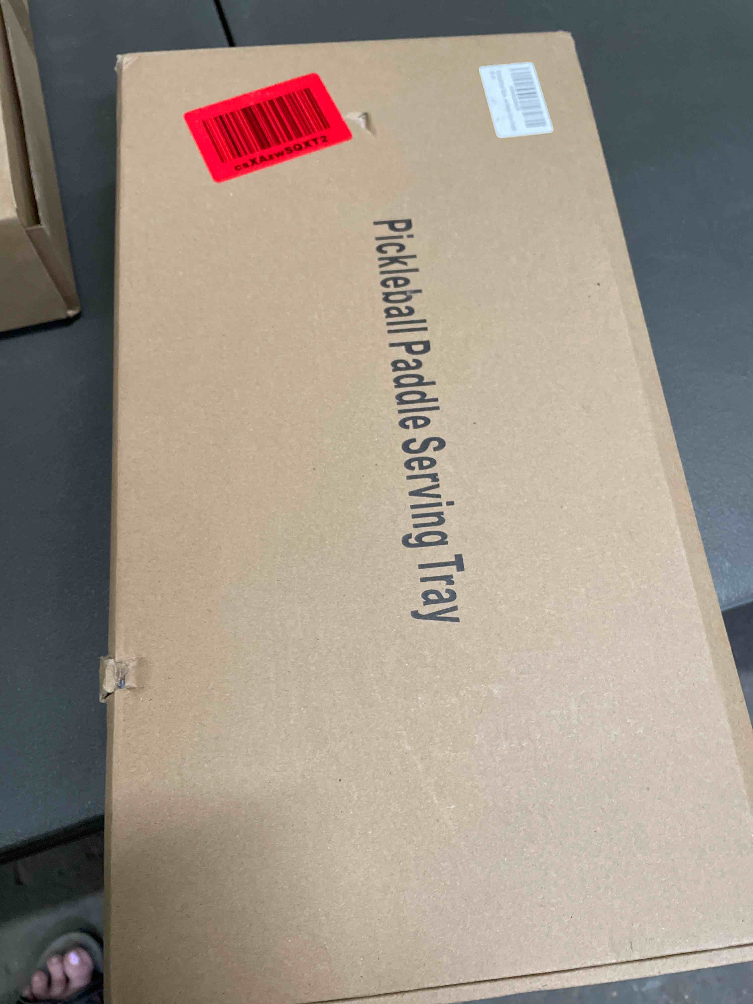Condition photo showing Good Condition for pickleball paddle serving tray