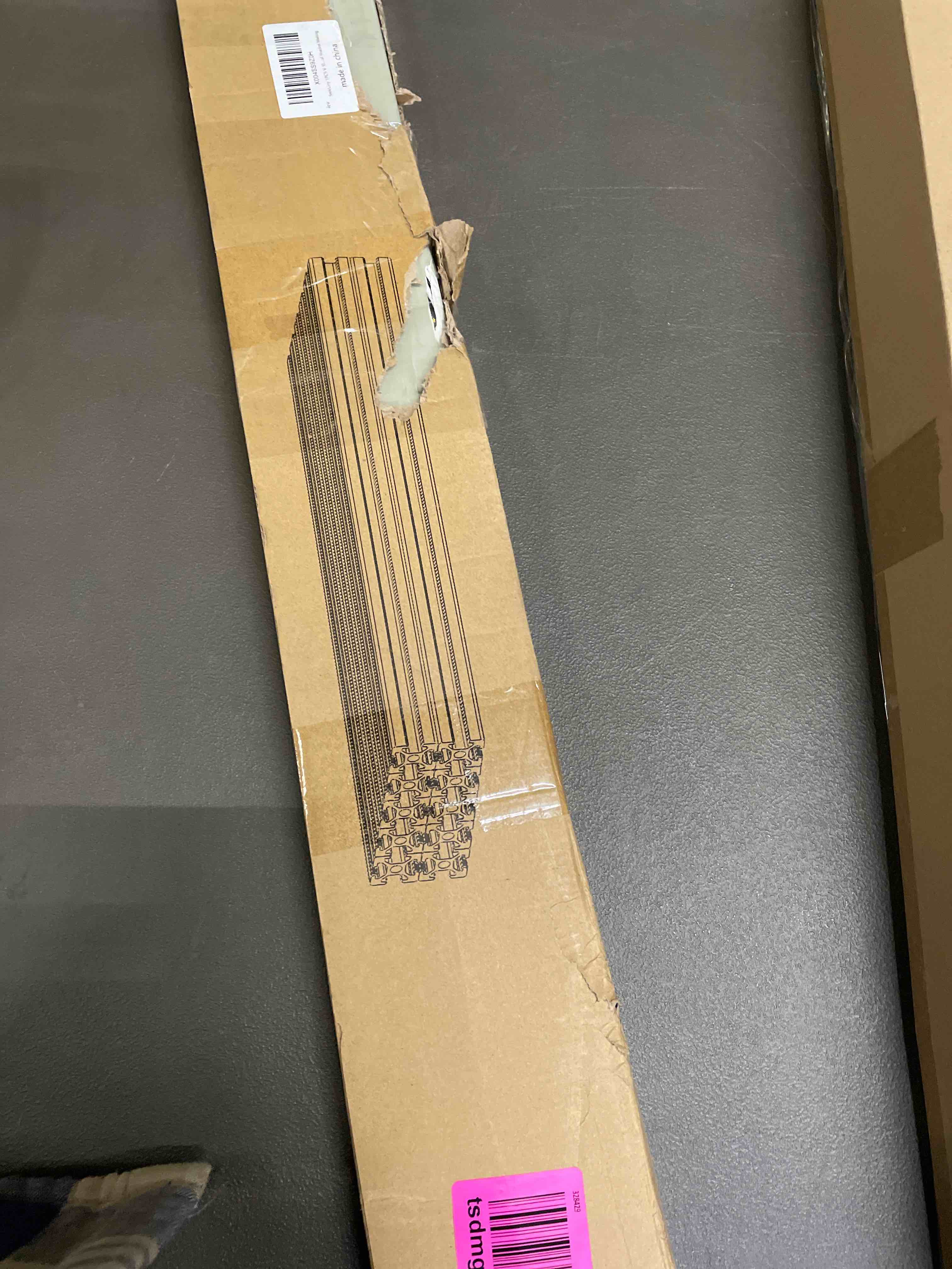 Condition photo showing Good Condition for 5pcs v slot 2040 aluminum extrusion european standard 150mm(5.9’’) length anodized extruded aluminum for cnc diy 3d printer and industrial bracket making 150mm black 5