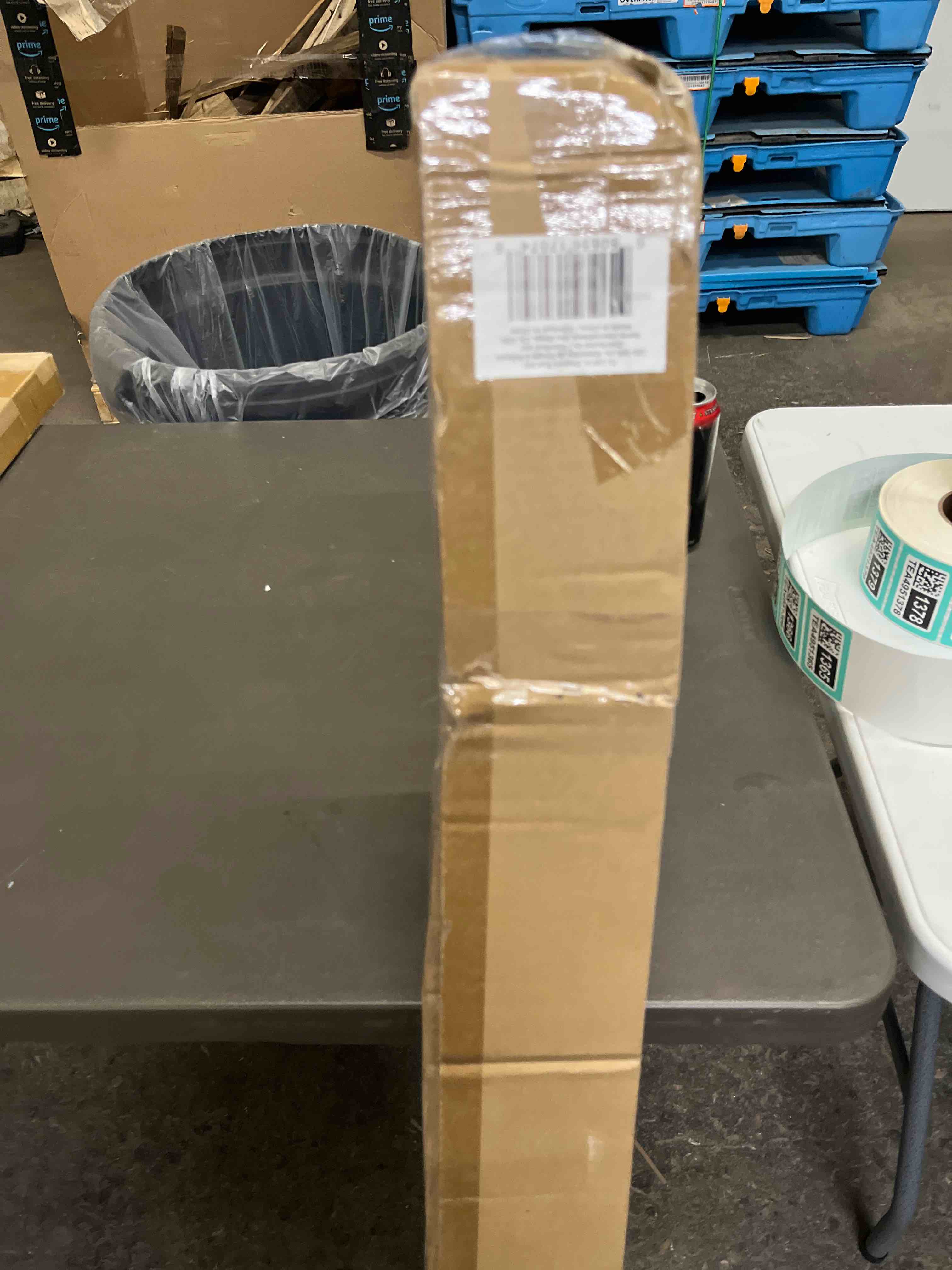 Condition photo showing Good Condition for cardiff 72-144 inch adjustable curtain rod set, 1 inch diameter in dark bronze dark bronze 72-144 inch