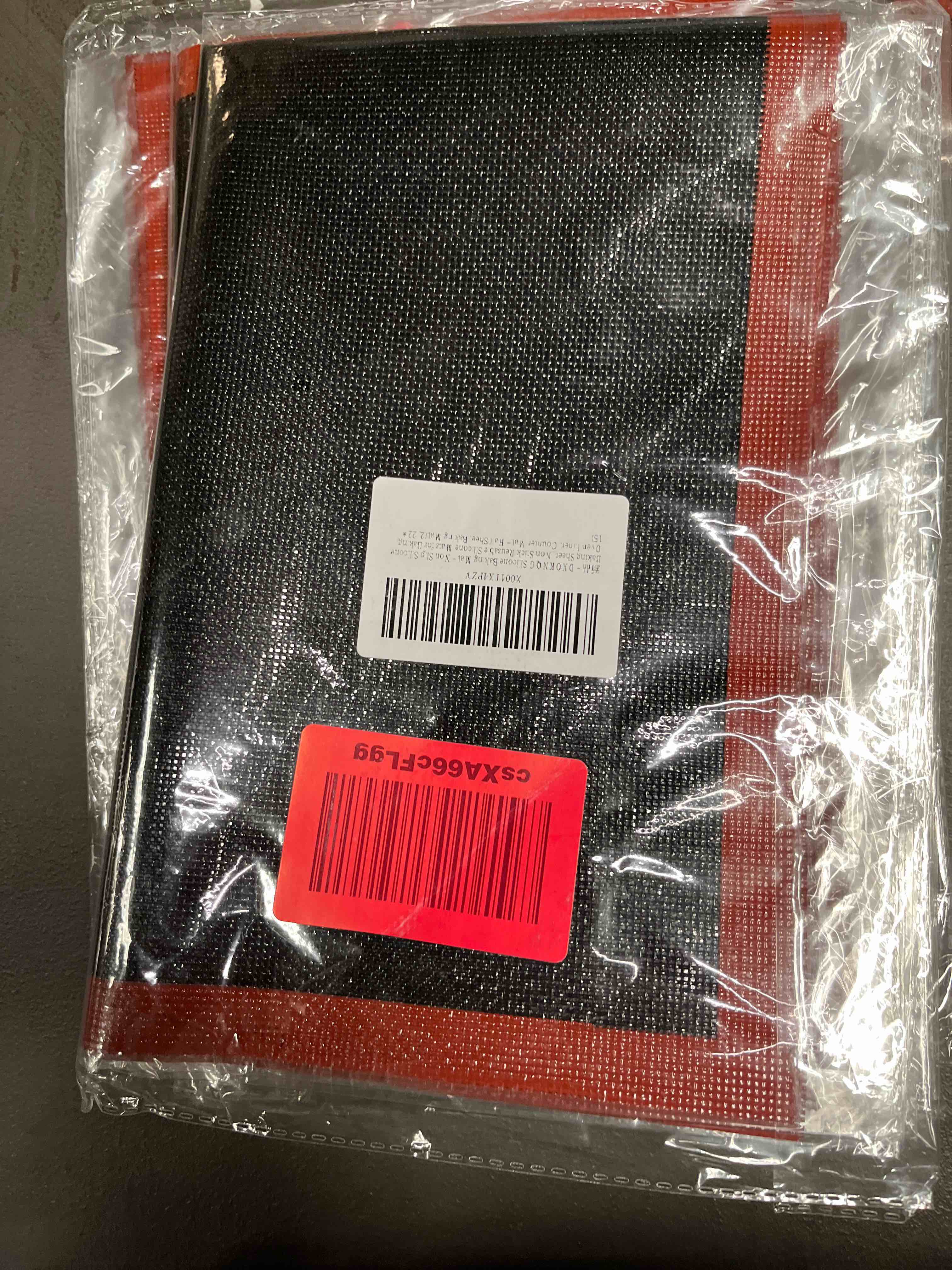 Condition photo showing Good Condition for silicone rectangular baking mat, non-stick, reusable, dishwasher safe, food safe, heat resistant 22" x 15"?2-pack(2, 22 * 15)
