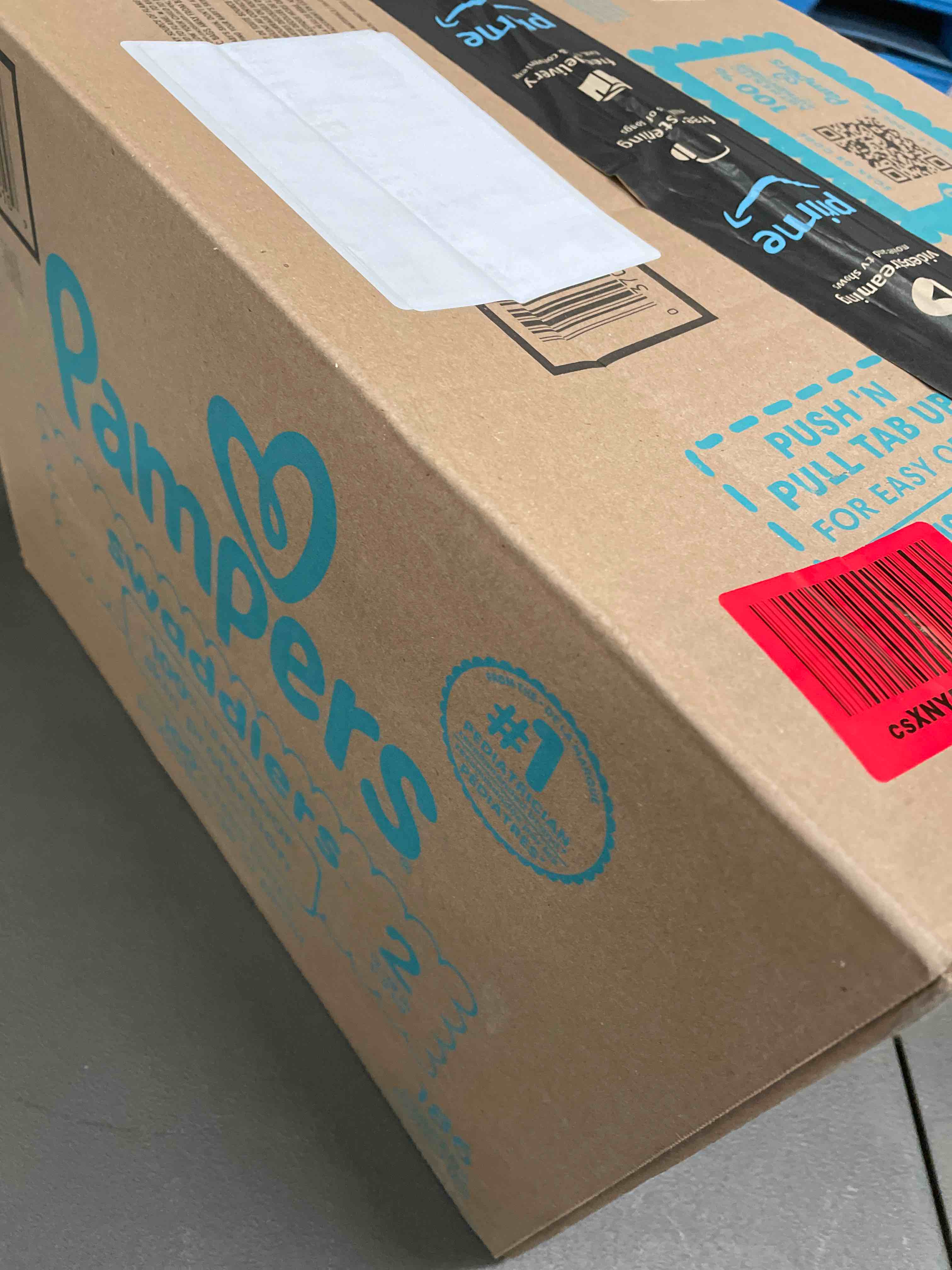 Condition photo showing Good Condition for pampers swaddlers diapers, size 2 (10-22 lbs), 186 count, absorbent, keeps baby dry and comfortable, skin safe disposable baby diaper (packaging may vary) size 2 186