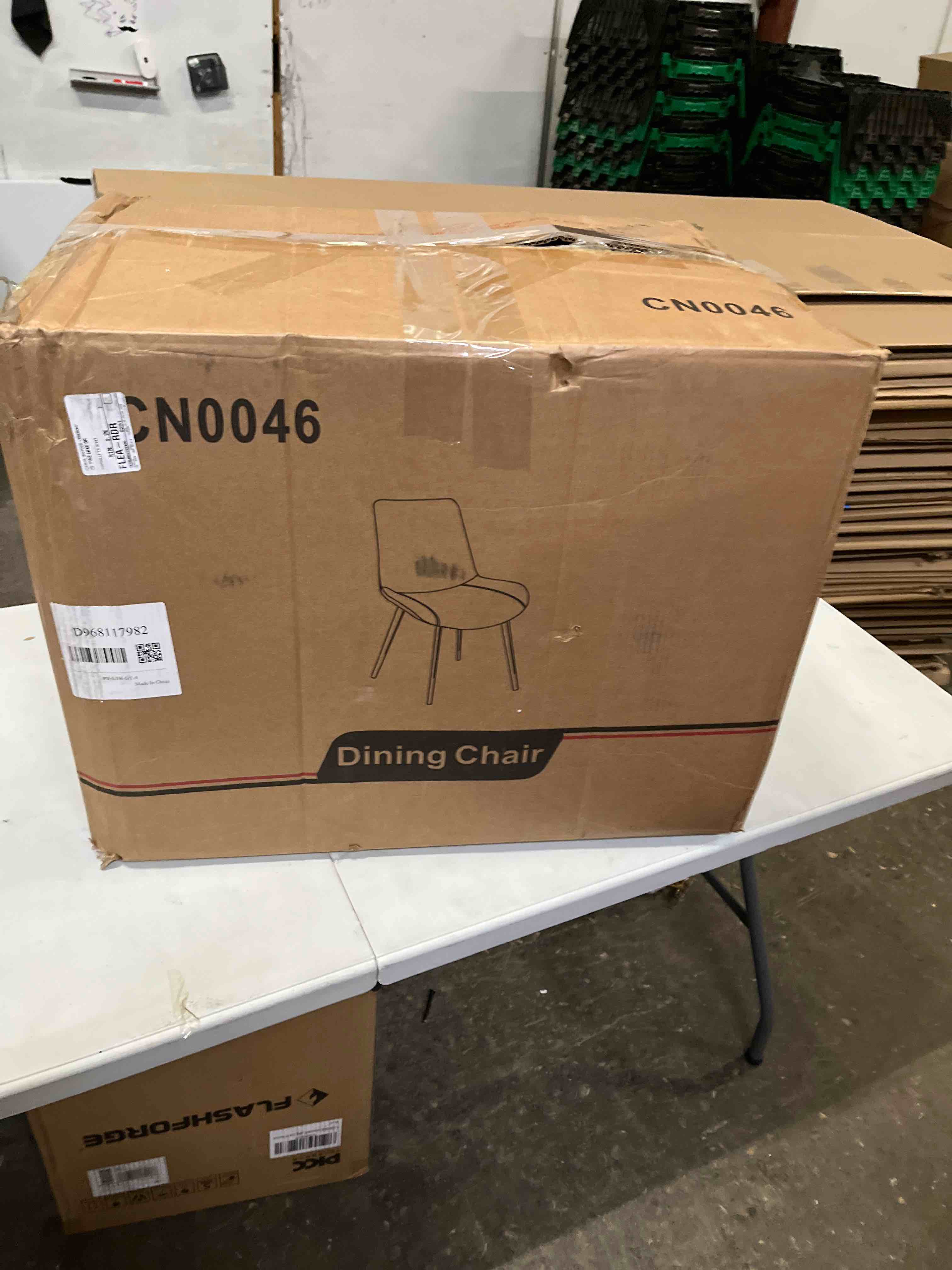 Condition photo showing Good Condition for dining chair grey