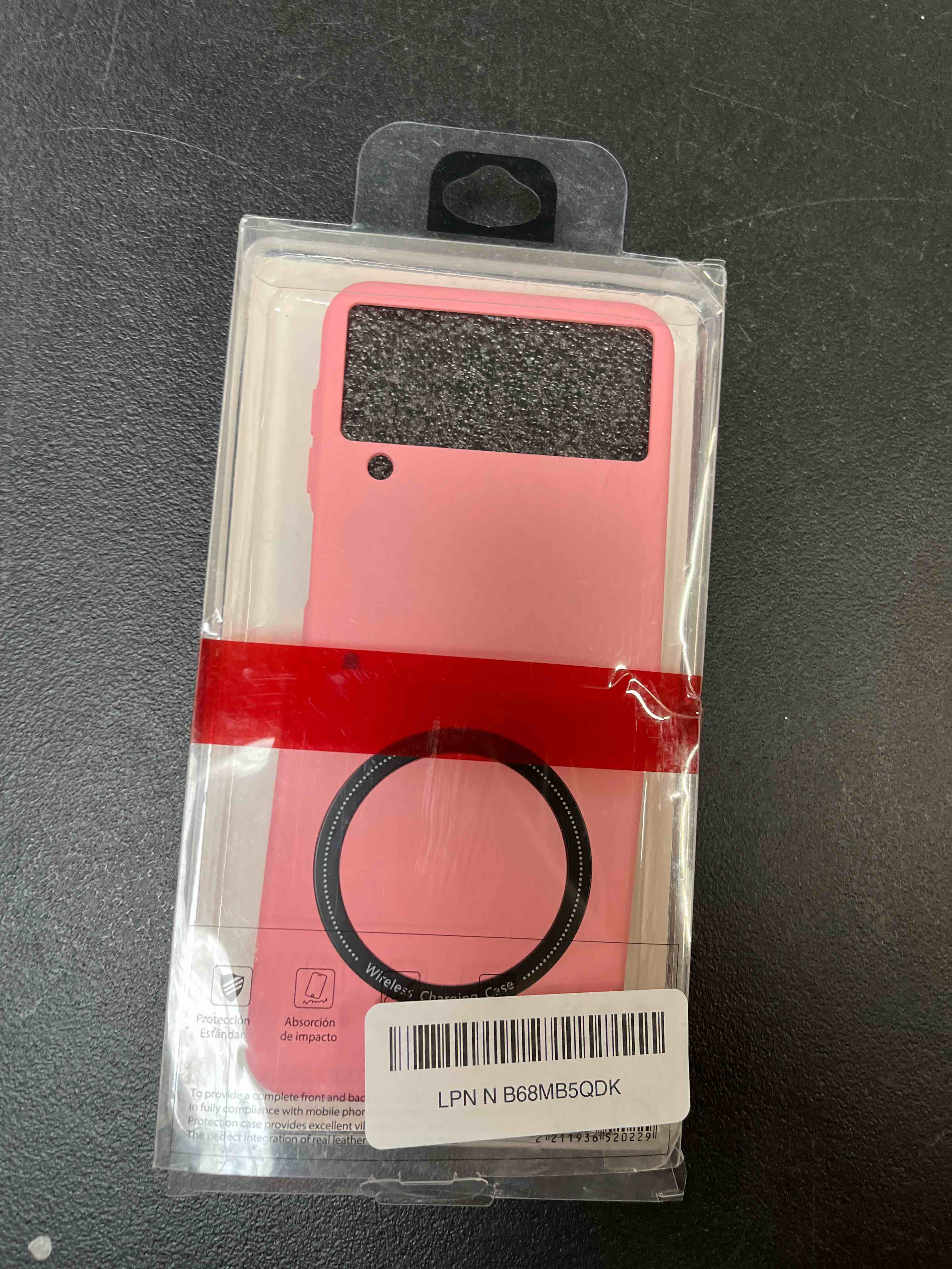 Condition photo showing Good Condition for magnetic phone case for samsung galaxy z flip 4,support wireless charging,folding slim thin phone case shockproof cover protection for samsung galaxy z flip4 (pink)