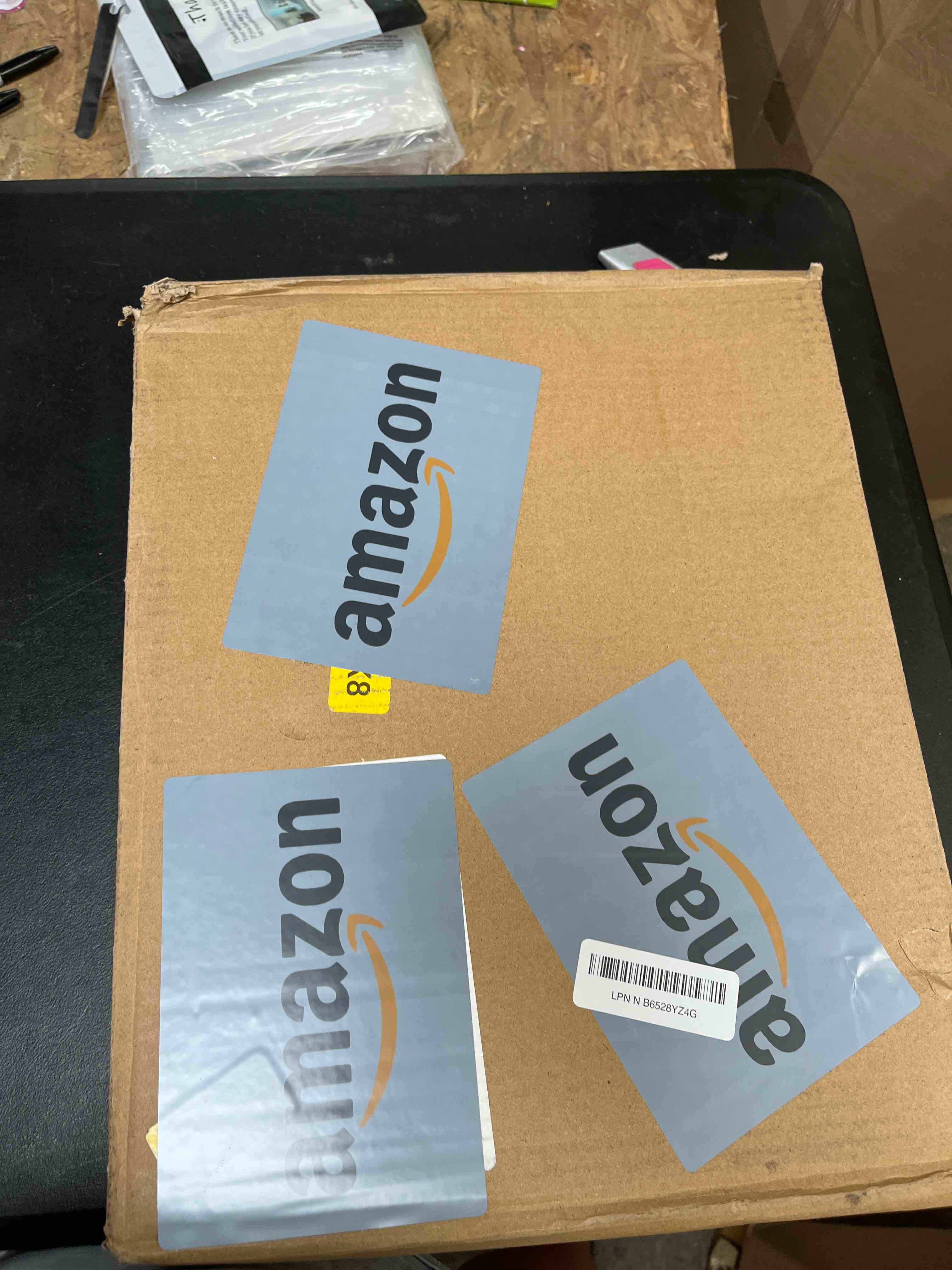 Condition photo showing Good Condition for tigerdad mobile adjustable height laptop stand pc portable laptop swivel table rolling table with wheels caster and mouse pad (dekuwood)