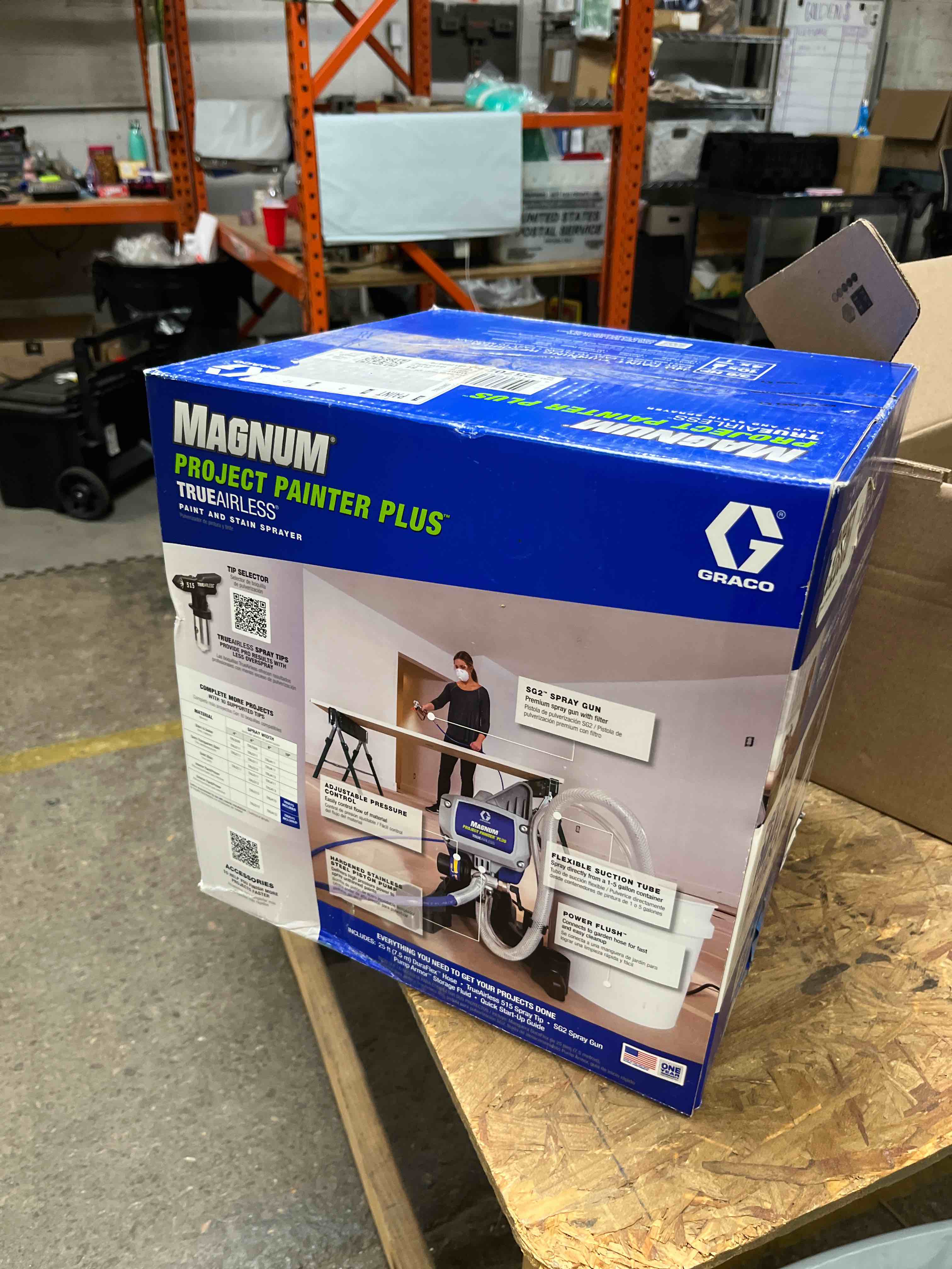 graco magnum 257025 project painter plus paint sprayer, multicolor