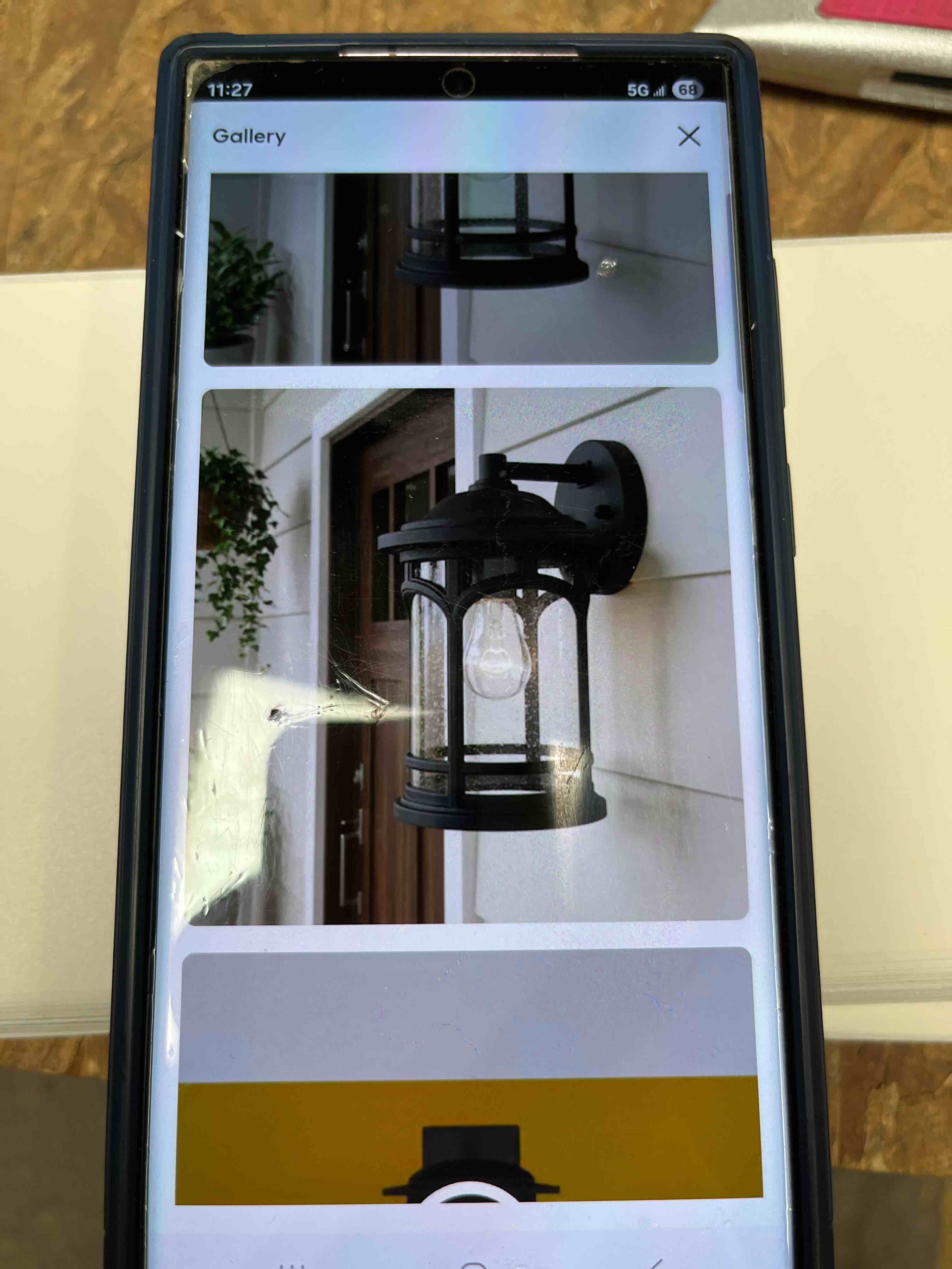 Condition photo showing Good Condition for quoizel lighting wall lantern