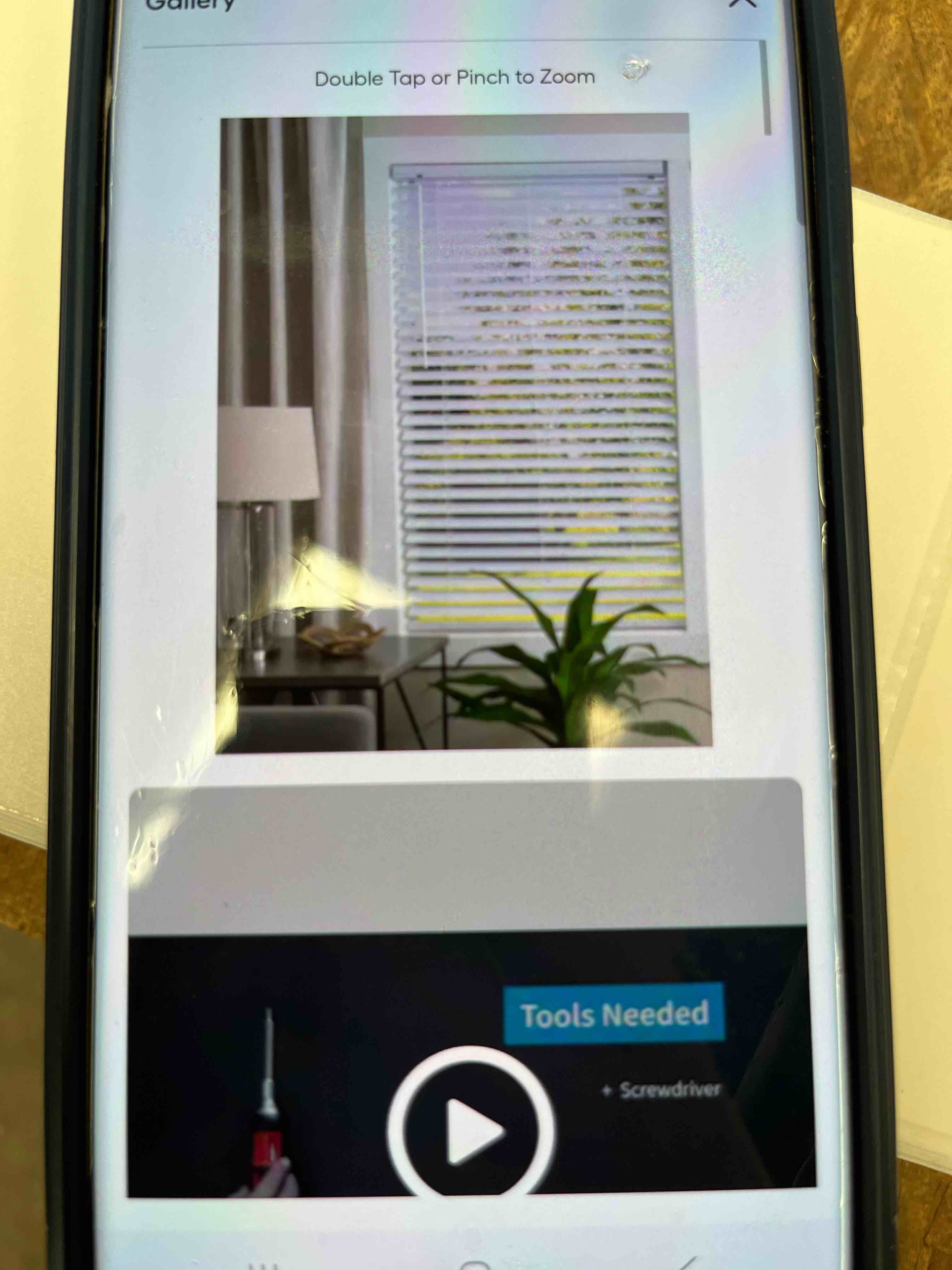 Condition photo showing Good Condition for project source 2” cordless vinyl premium blind