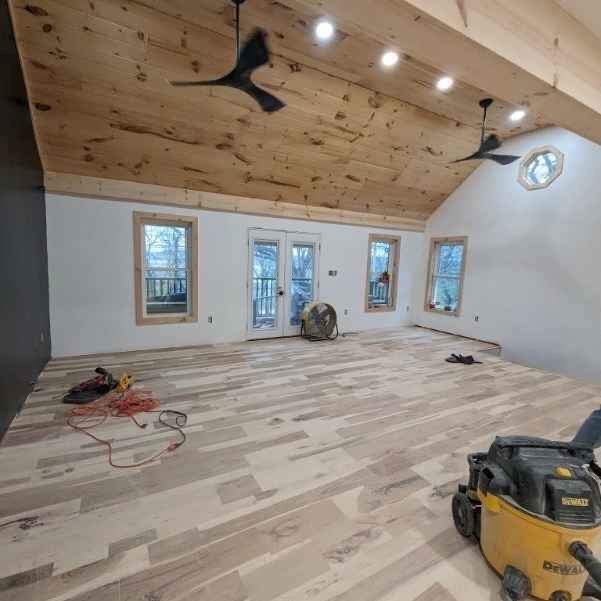 Rustic Hickory Unfinished Solid Hardwood 