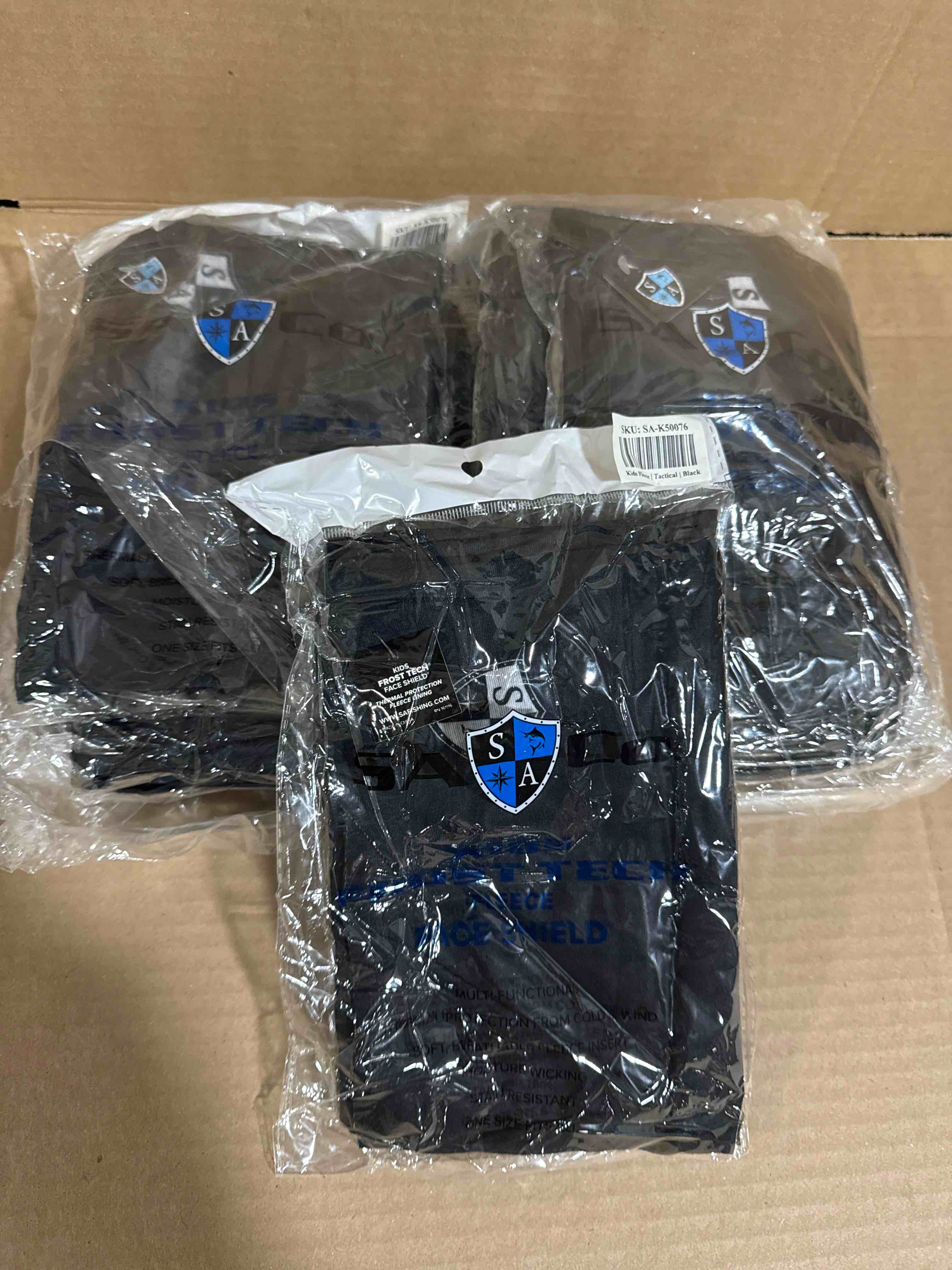 Case of 10 S A Company Kids' Fleece Gaiters