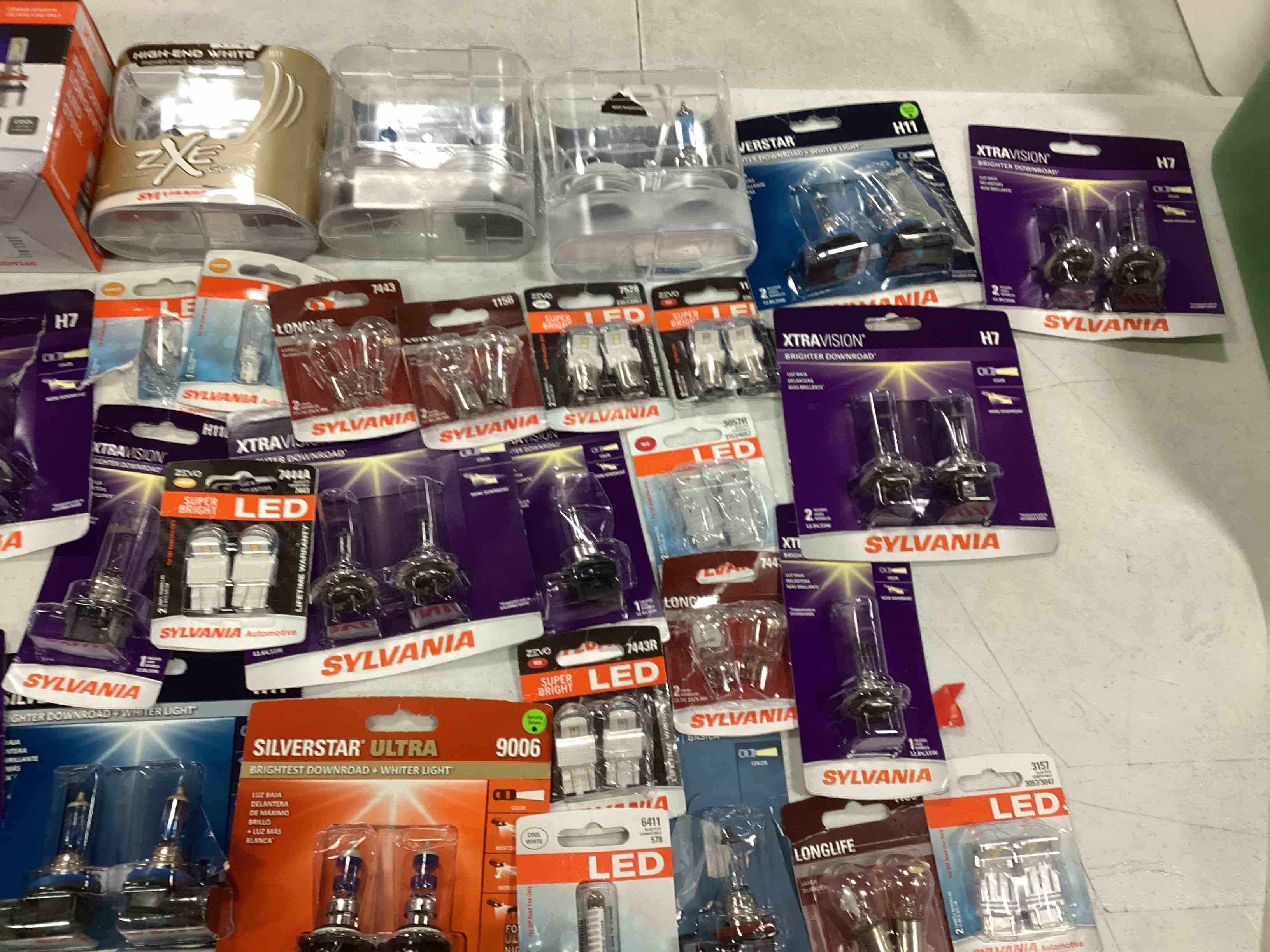 Assorted Lot of Sylvania Automotive Bulbs