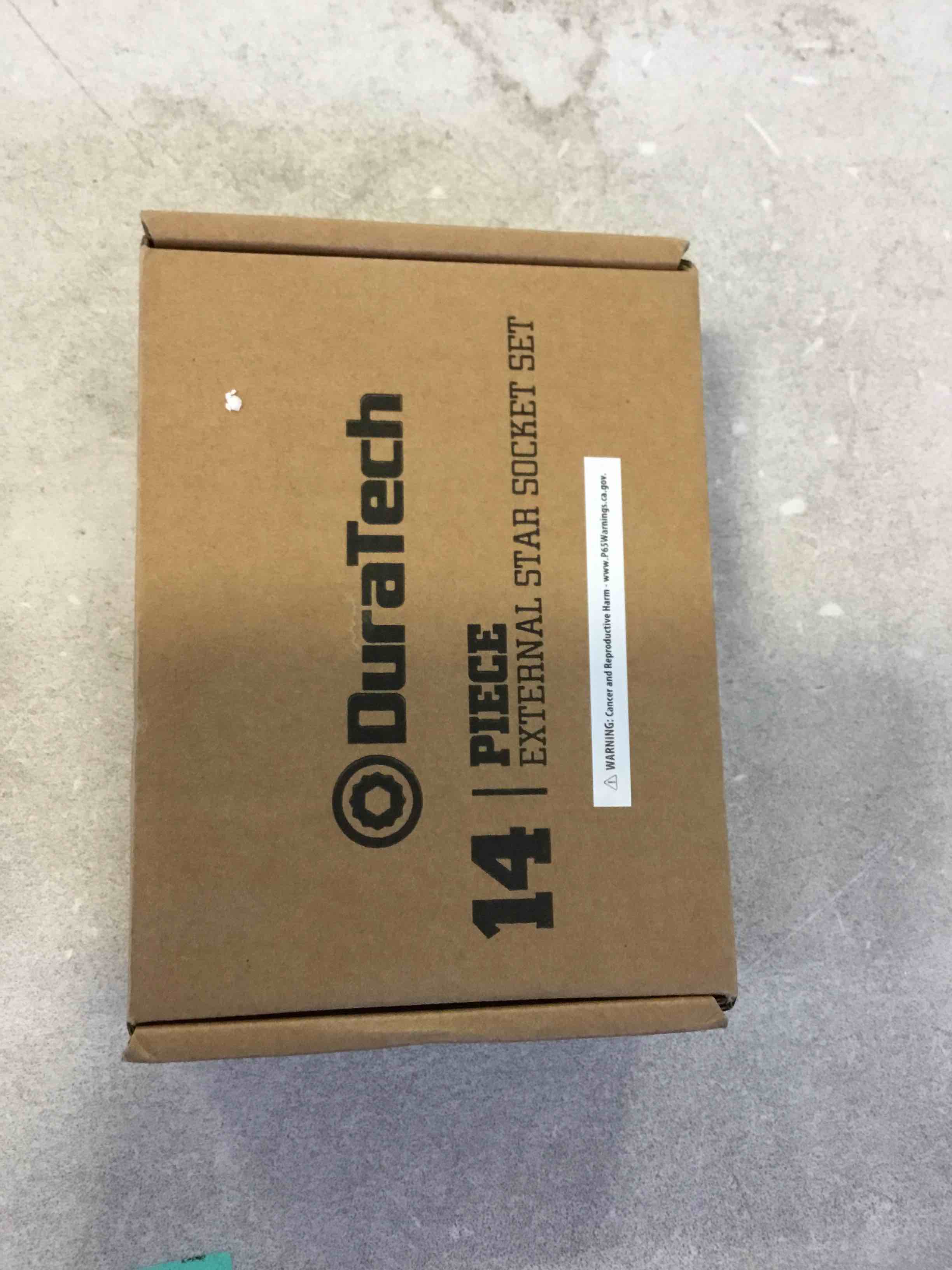 Condition photo showing New/Like New for DURATECH 14-Piece External Star Impact Socket Set with Storage Case, E4 to E24, 1/4”, 3/8”, 1/2” Drive Female E-Torx Torque Socket for Working with Impact Wrench, Cr-V Steel