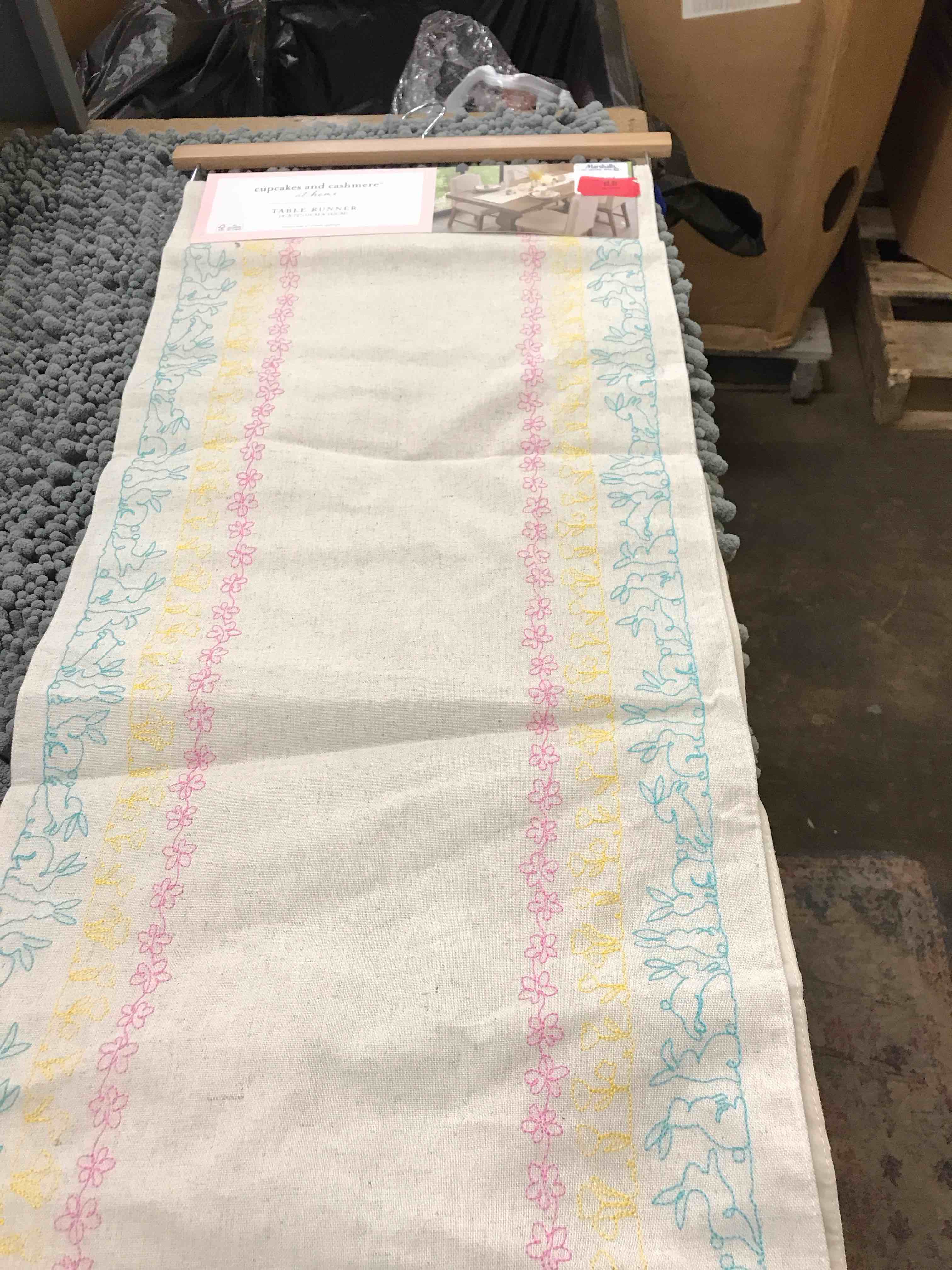 cupcakes and cashmere table runner