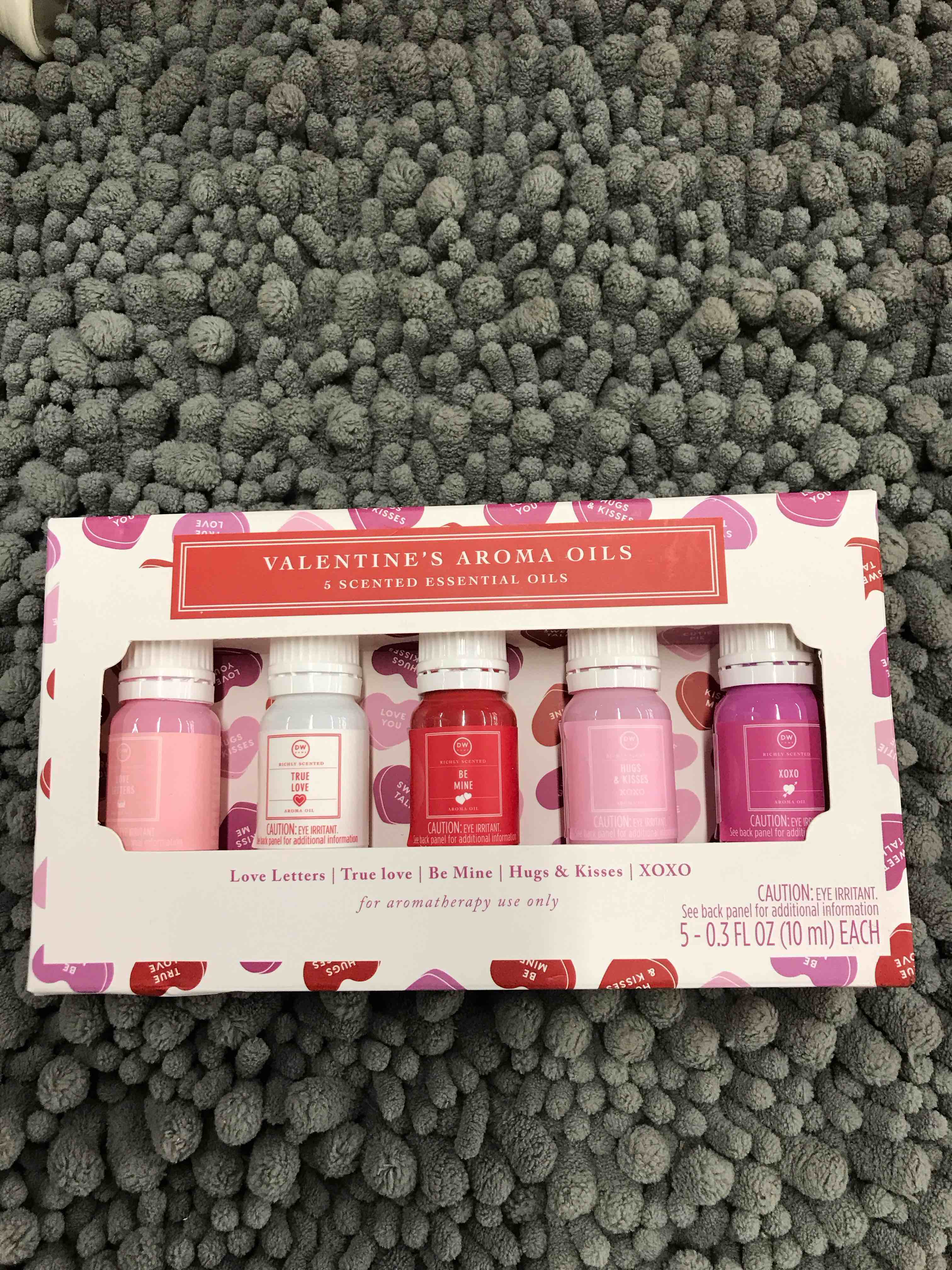 valentine’s aroma oils