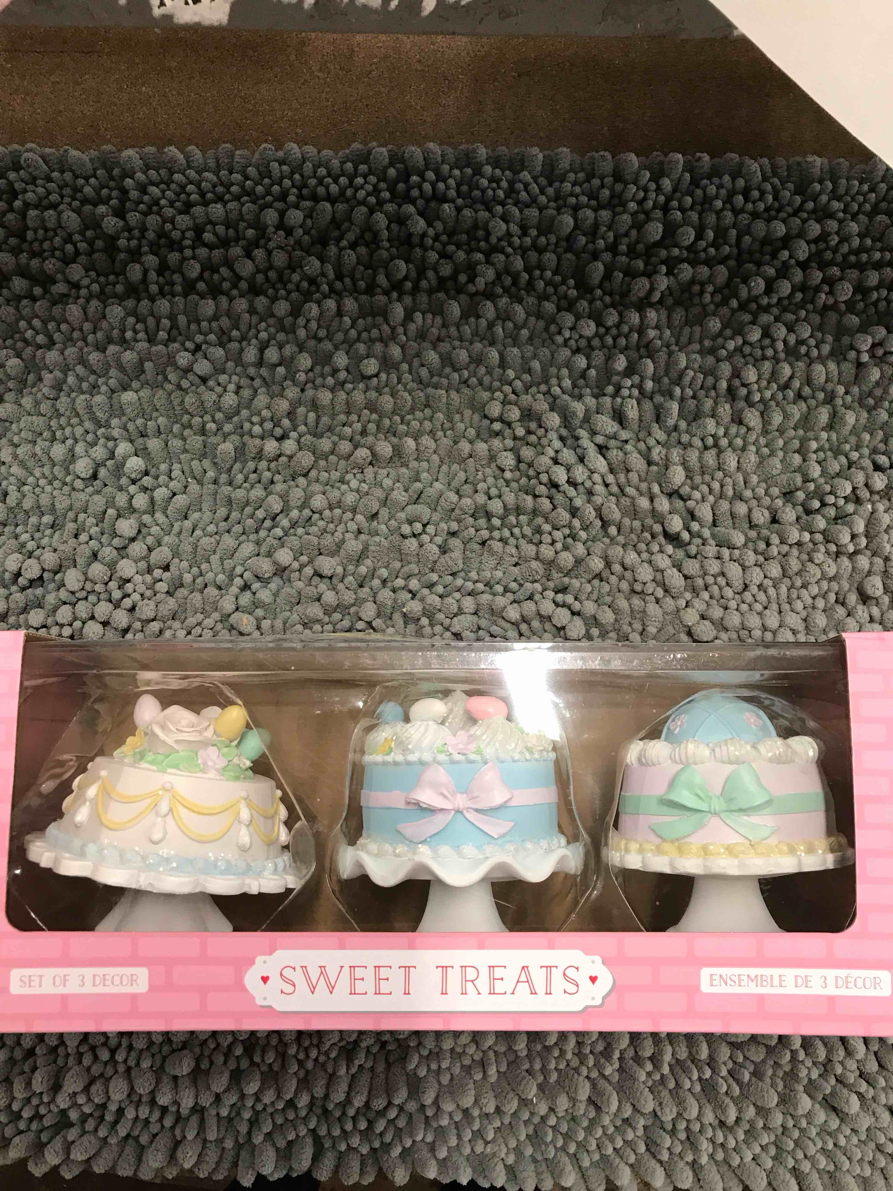 sweet treats set of 3 decor
