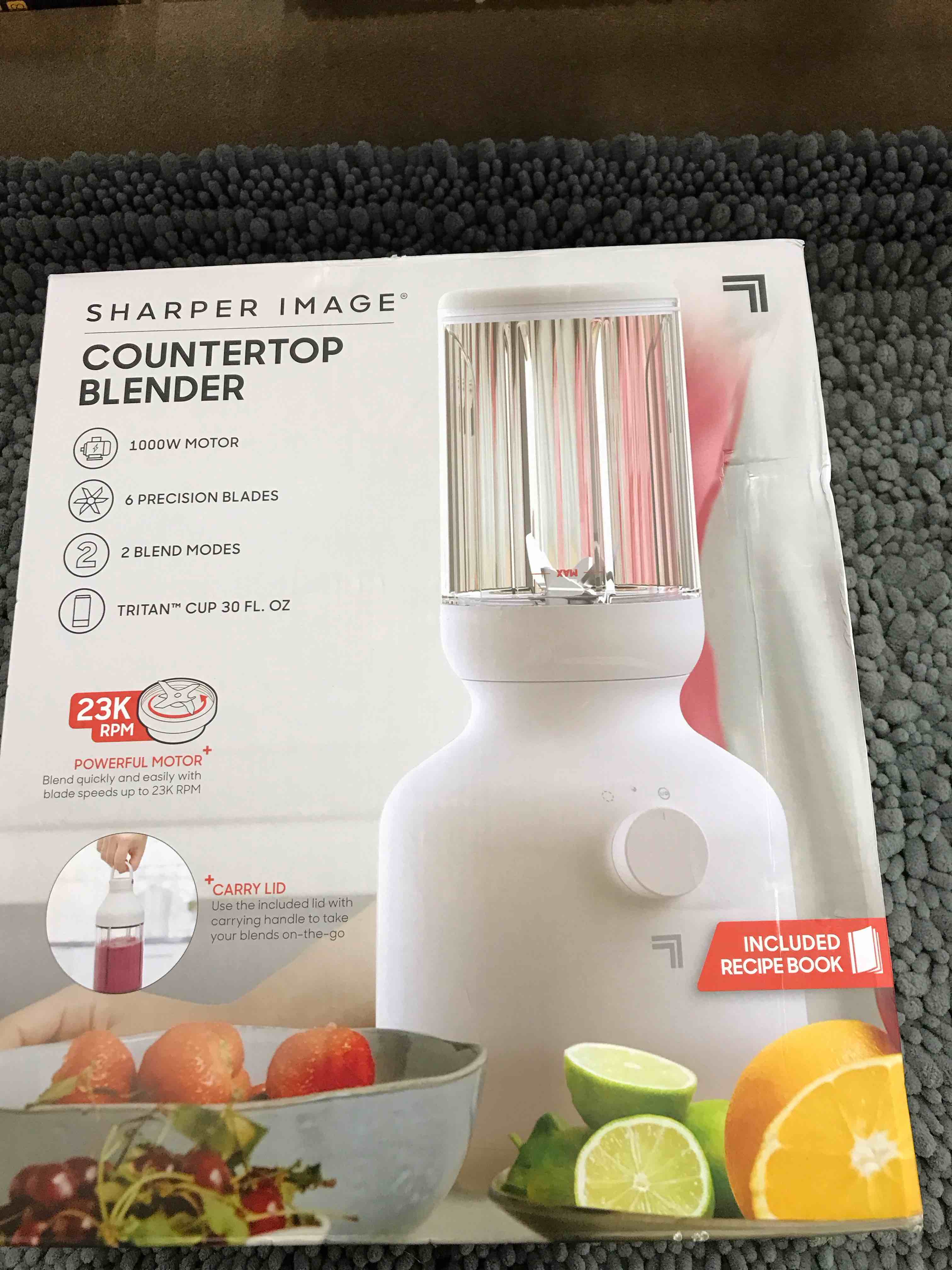 sharper image countertop blender