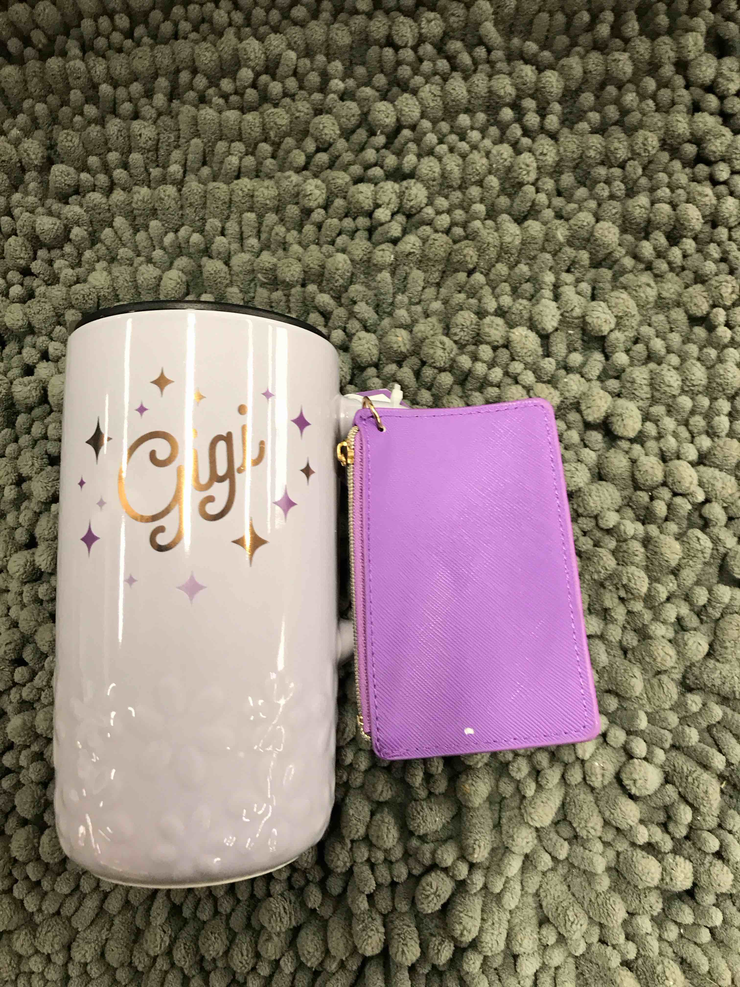mug and coin purse set