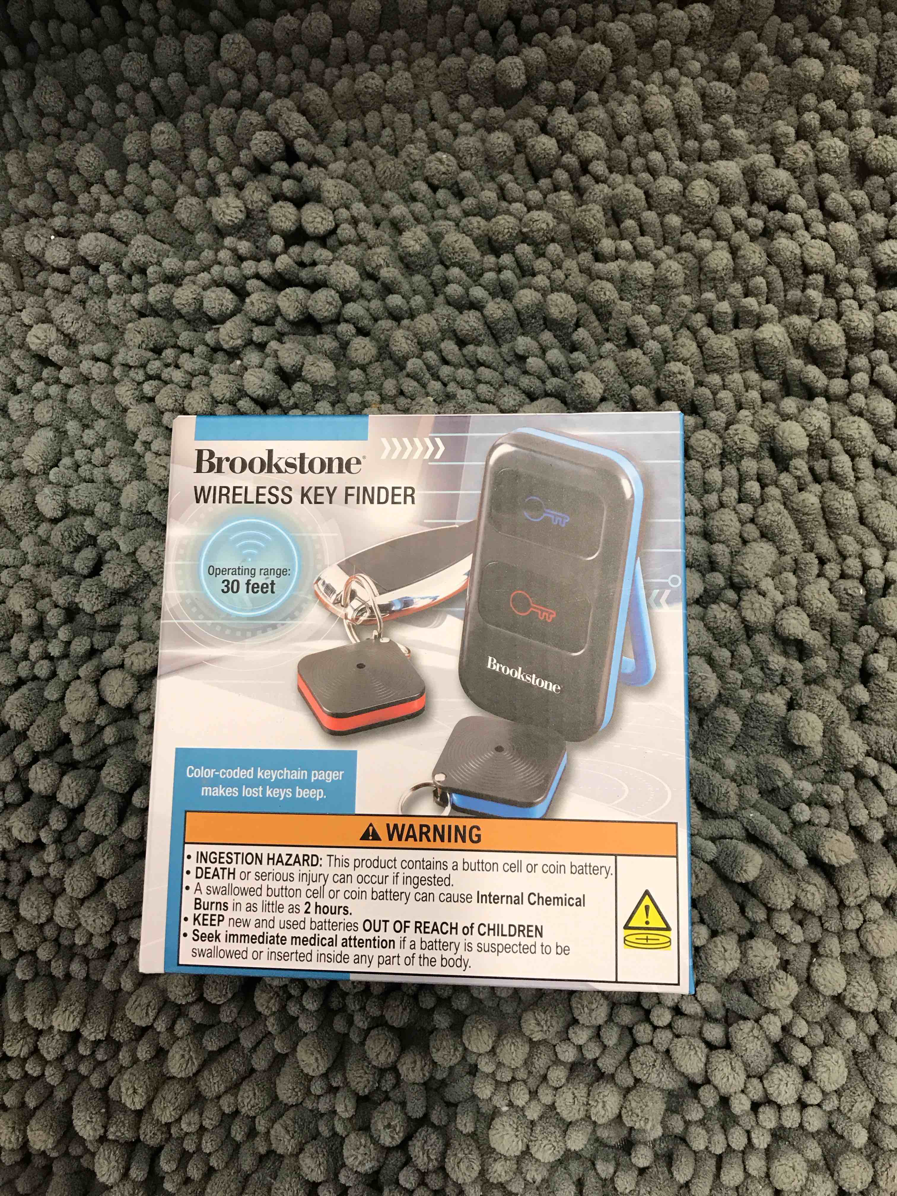brookstone wireless key finder